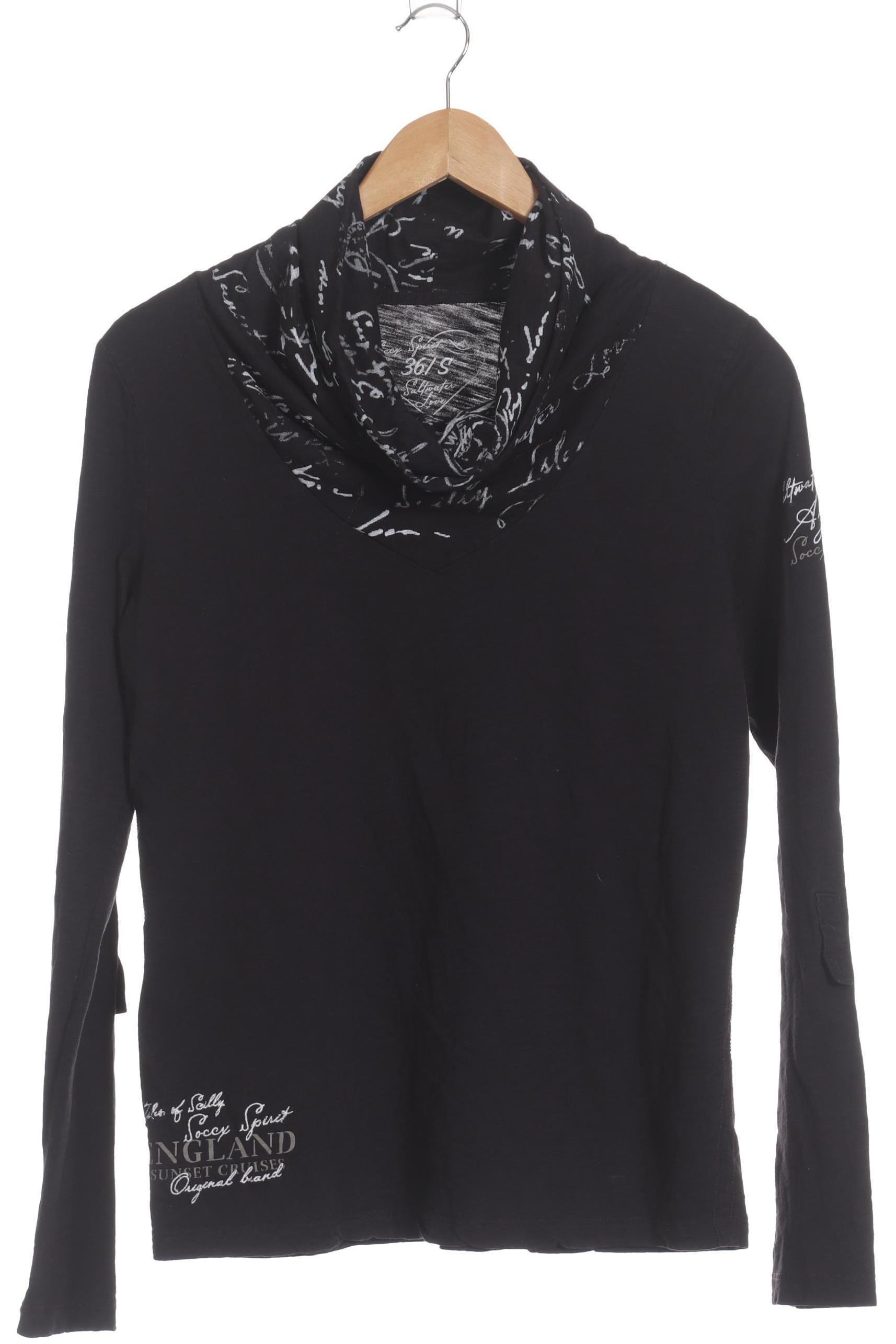 

Soccx Damen Langarmshirt, blau, Gr.