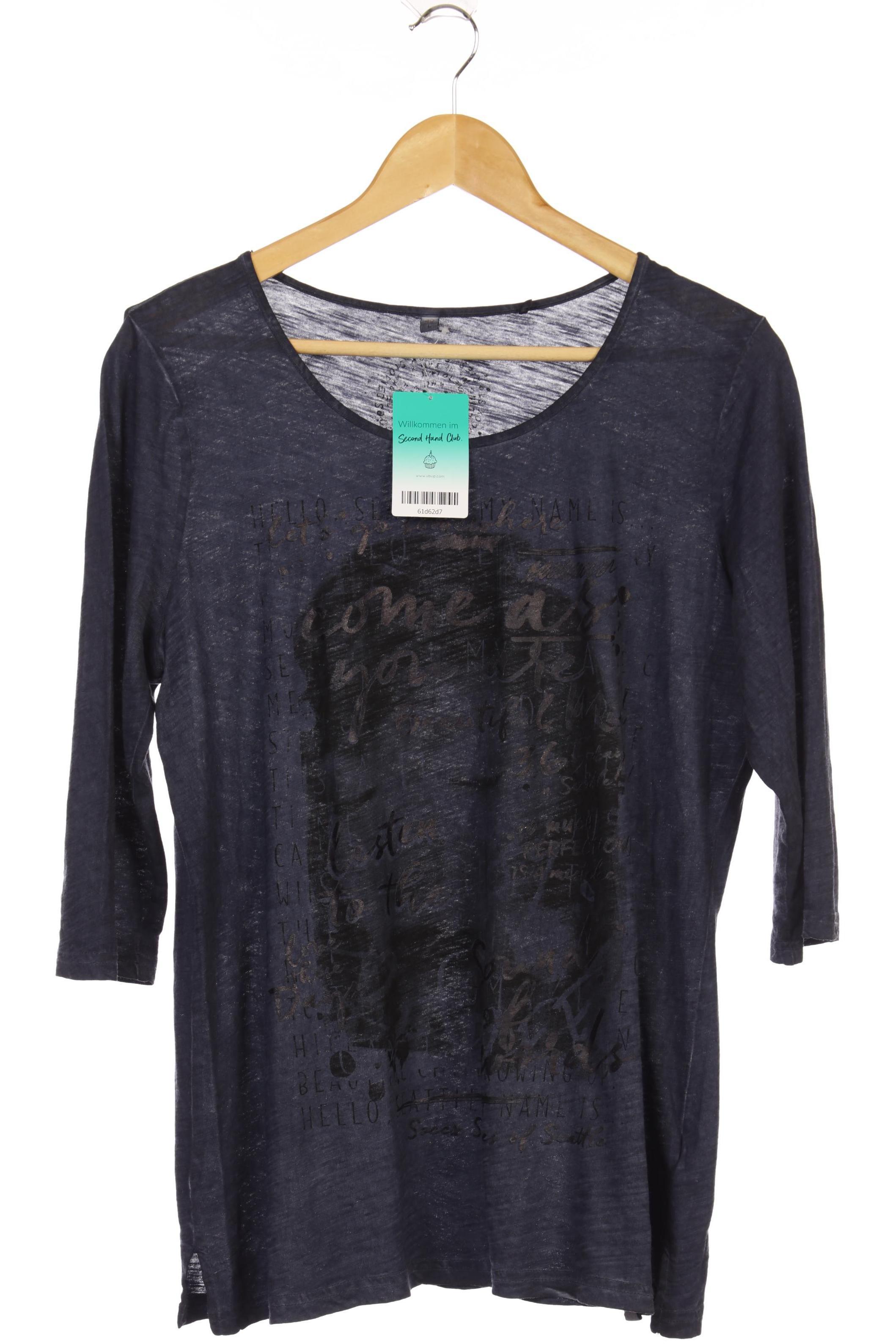 

Soccx Damen Langarmshirt, blau, Gr.