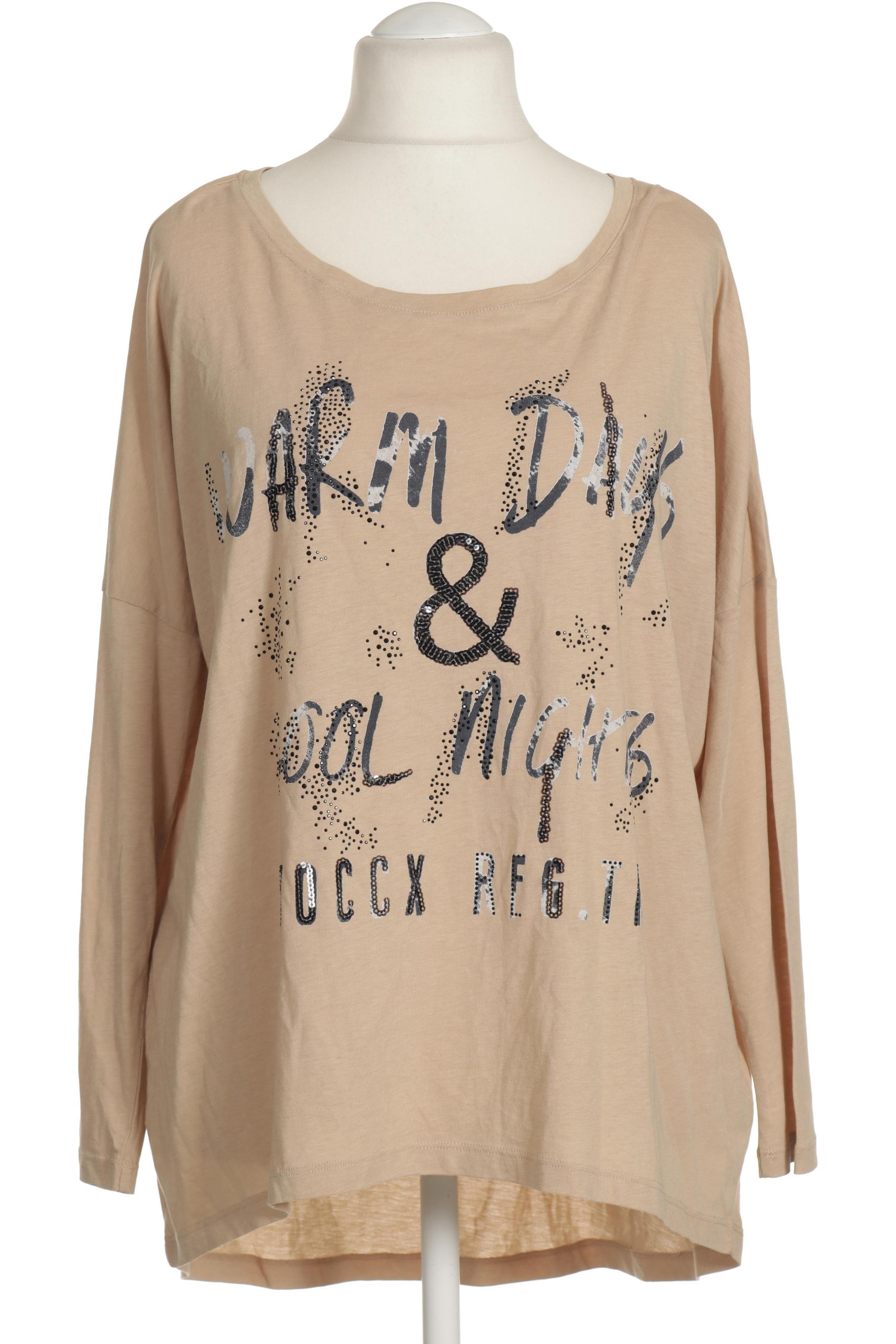 

Soccx Damen Langarmshirt, beige, Gr. 40