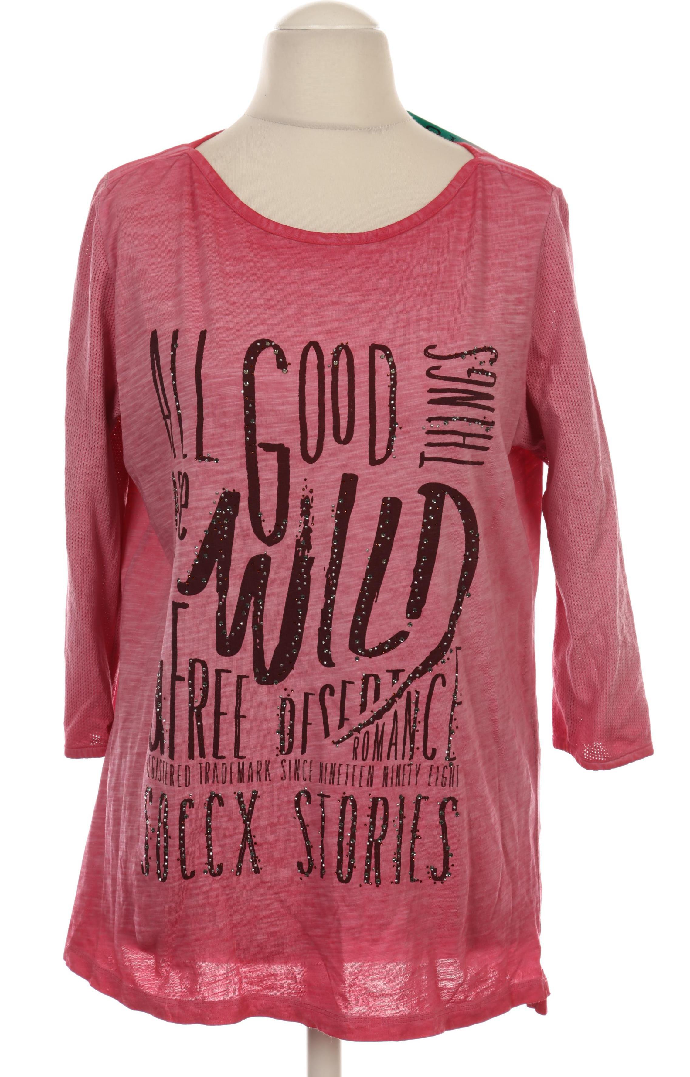 

Soccx Damen Langarmshirt, pink, Gr.