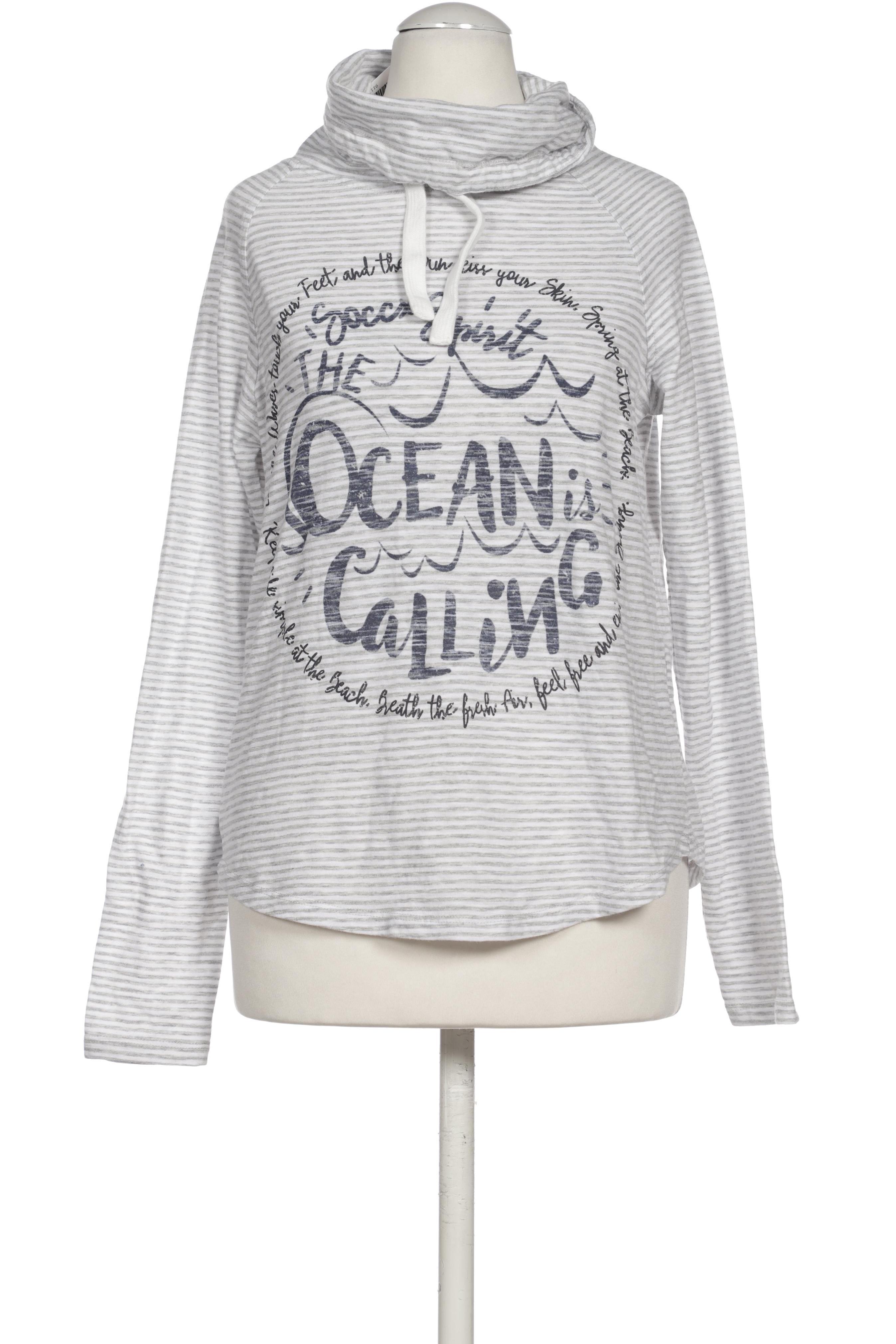 

Soccx Damen Langarmshirt, grau, Gr.