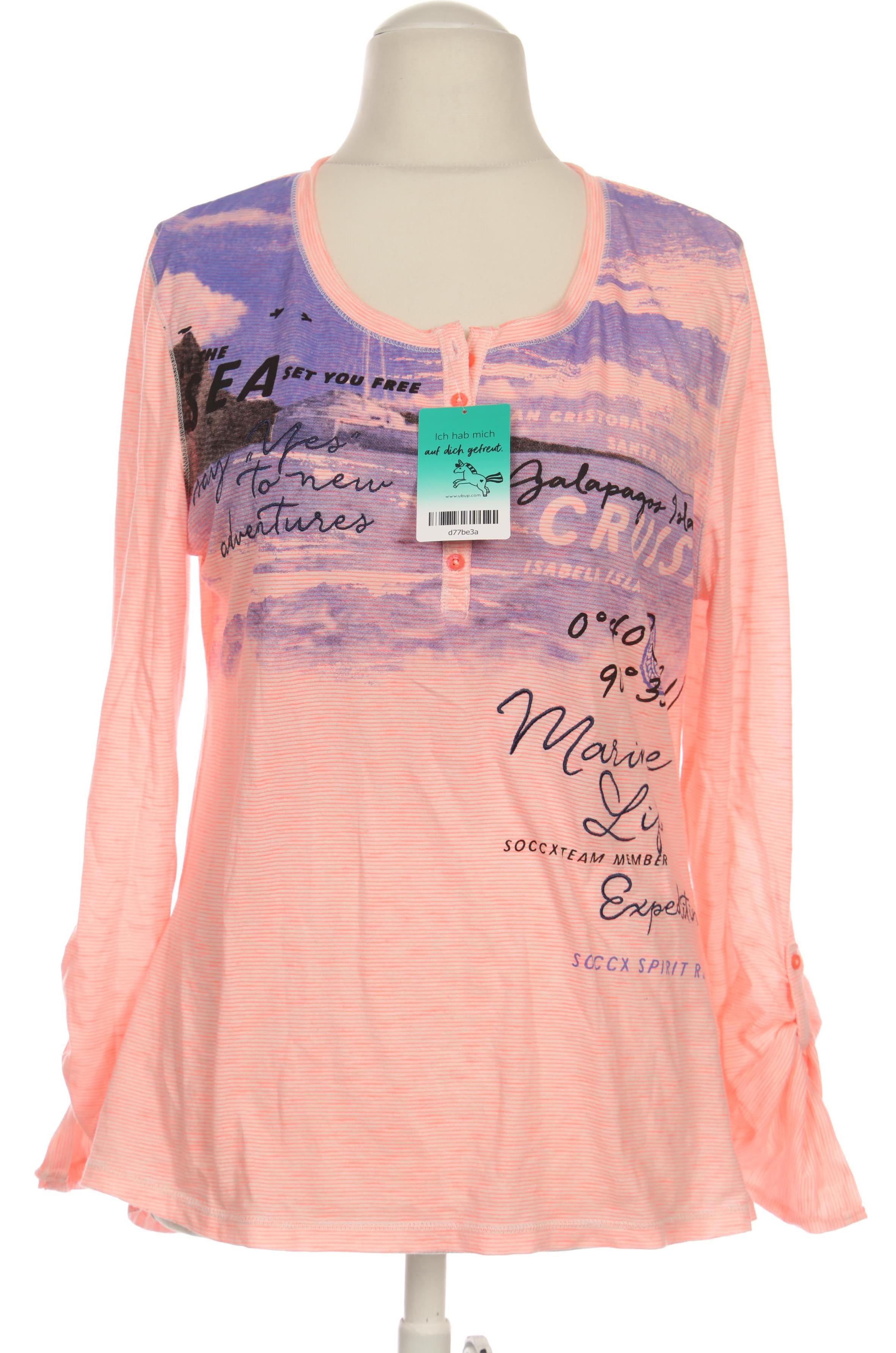 

Soccx Damen Langarmshirt, pink, Gr.