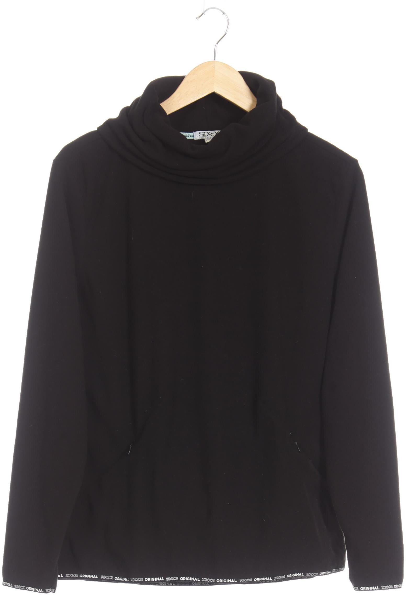 

Soccx Damen Sweatshirt, schwarz, Gr.