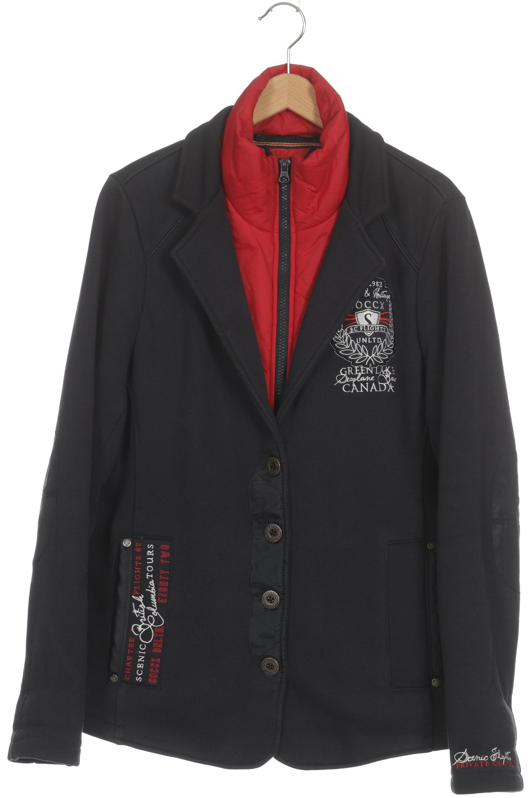 

Soccx Damen Mantel, blau, Gr.