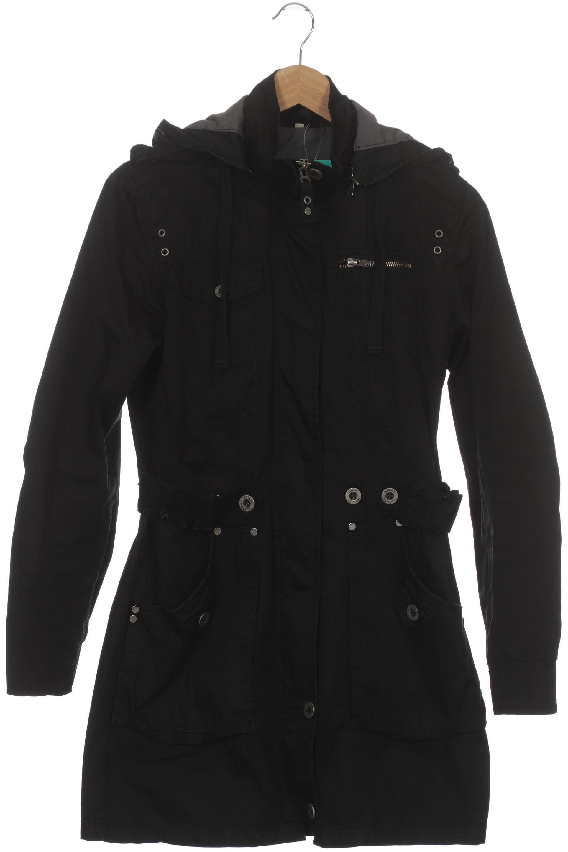 

Soccx Damen Mantel, schwarz, Gr.