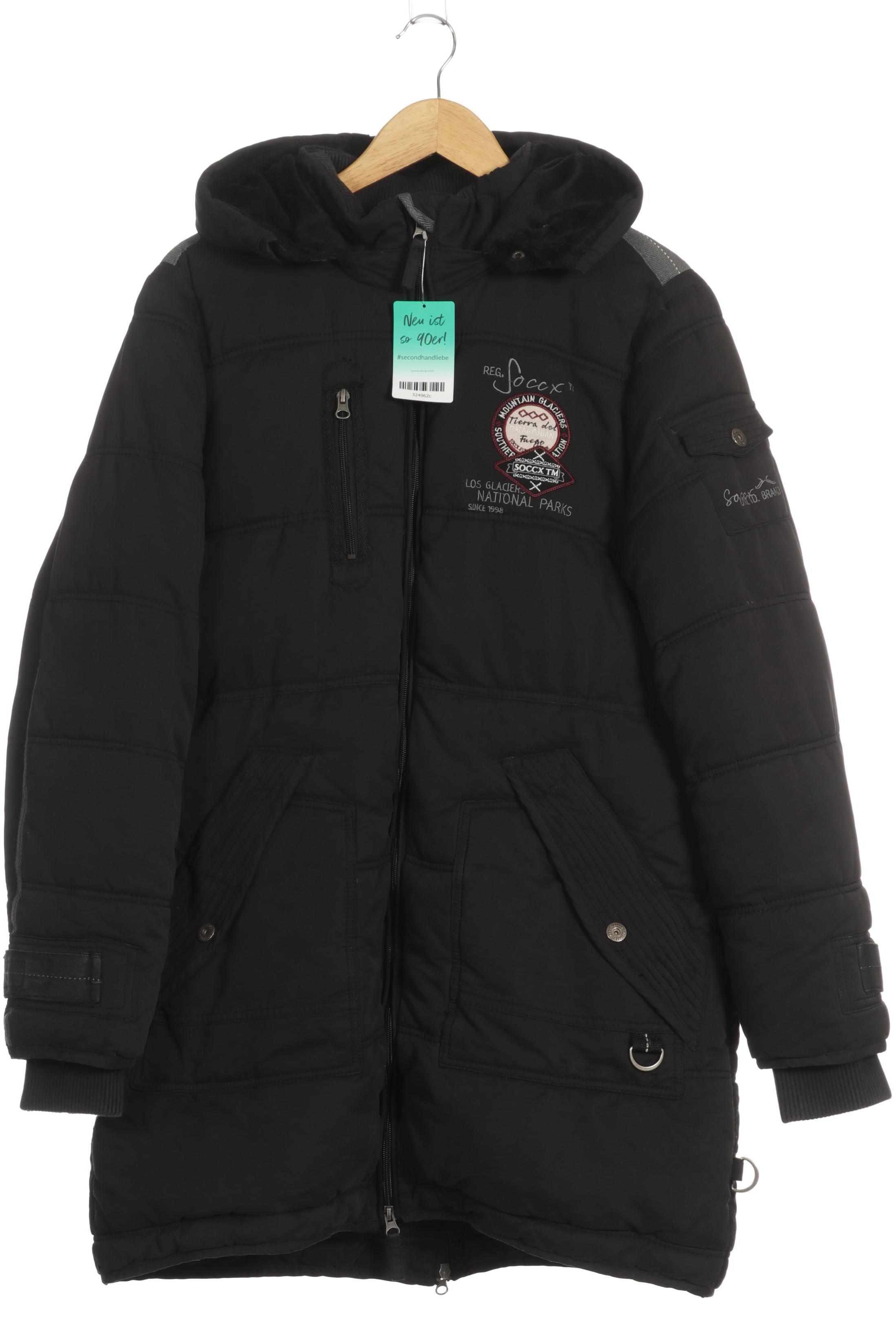 

Soccx Damen Mantel, schwarz, Gr.