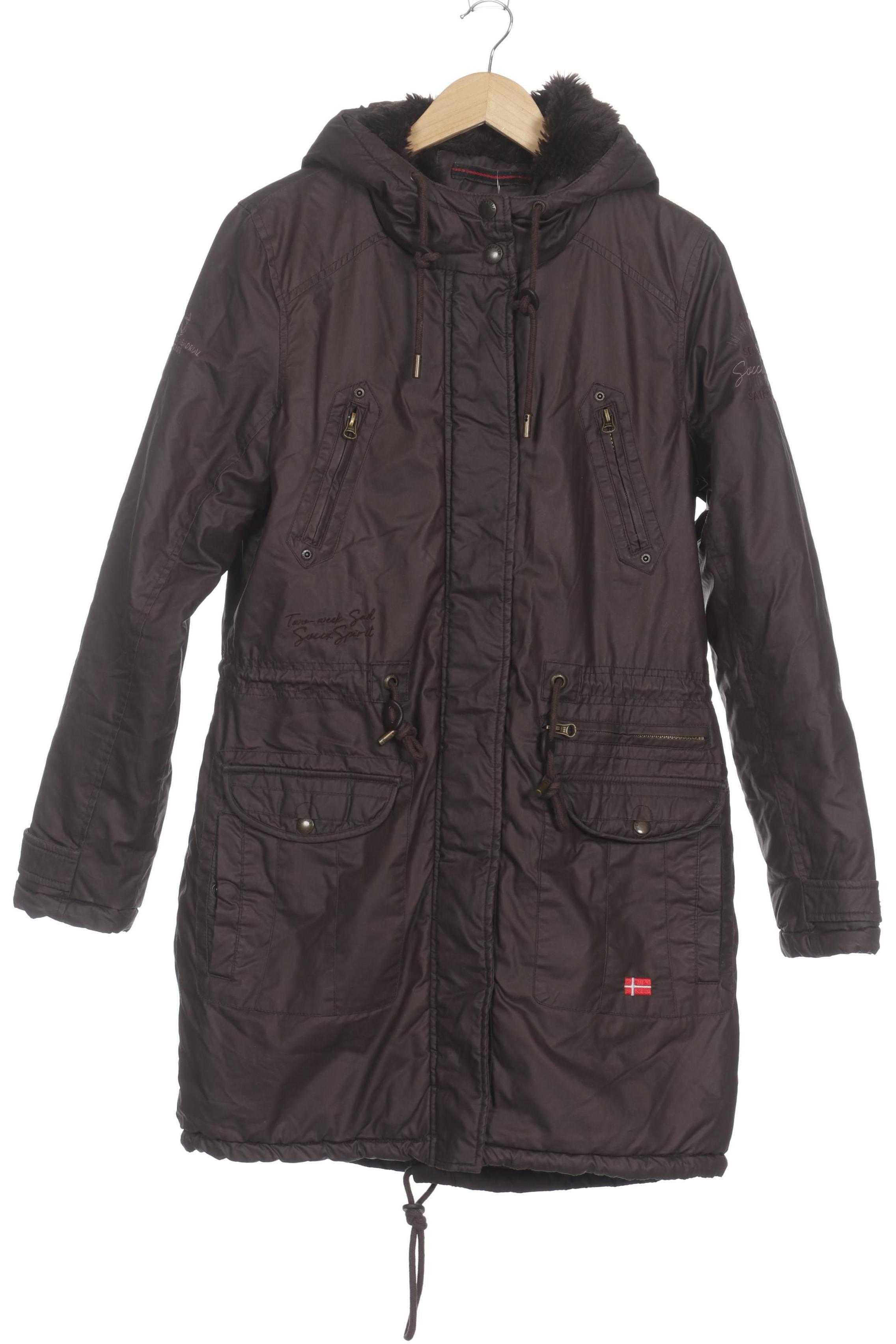 

Soccx Damen Mantel, braun, Gr.