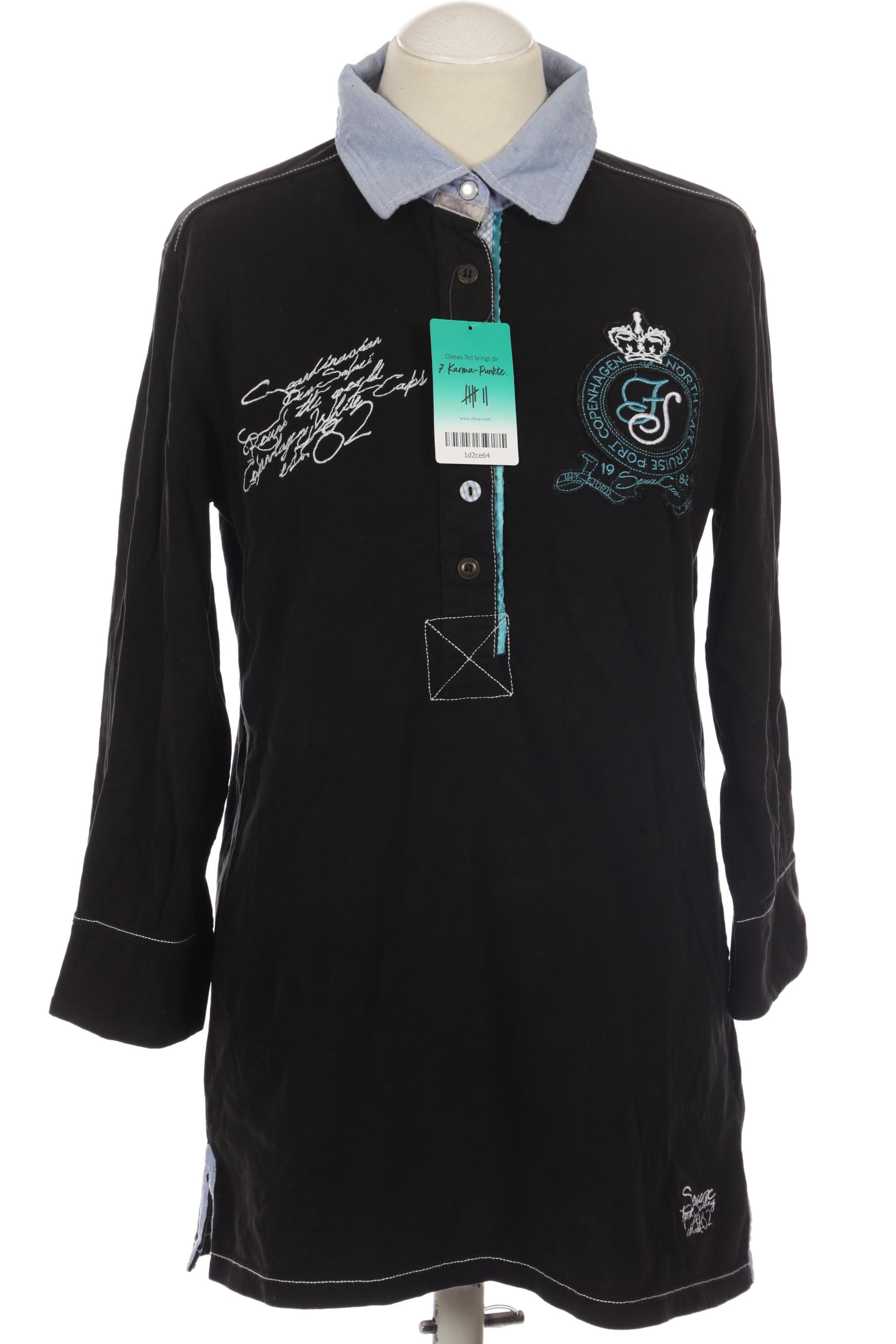 

Soccx Damen Poloshirt, schwarz, Gr.