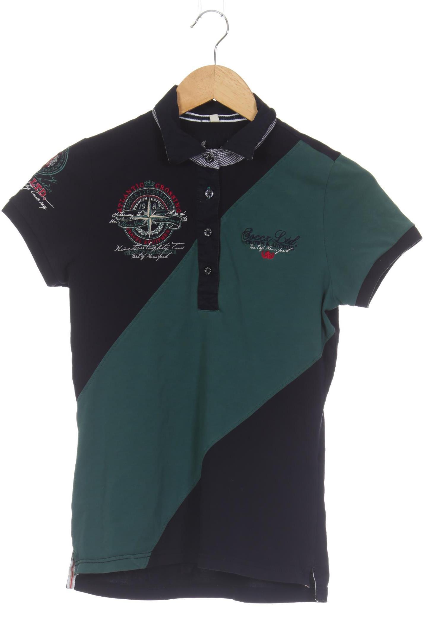 

Soccx Damen Poloshirt, blau, Gr.