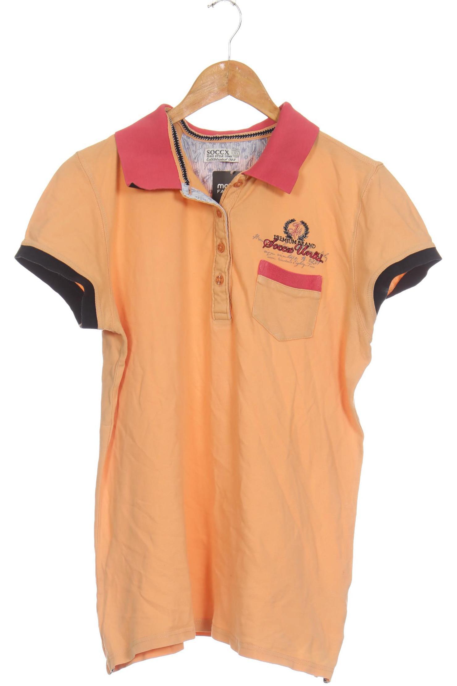 

Soccx Damen Poloshirt, orange, Gr.