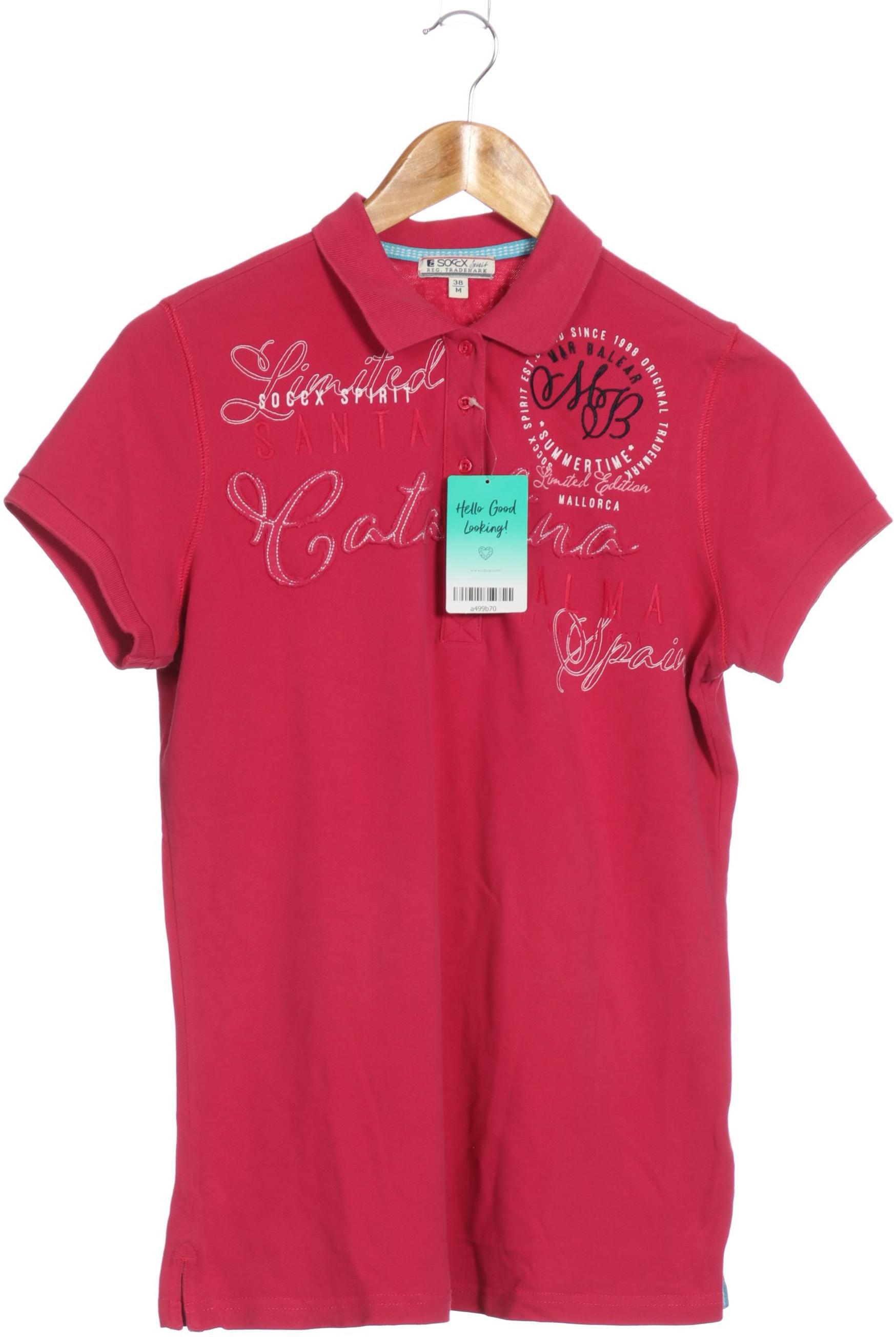 

Soccx Damen Poloshirt, pink, Gr.