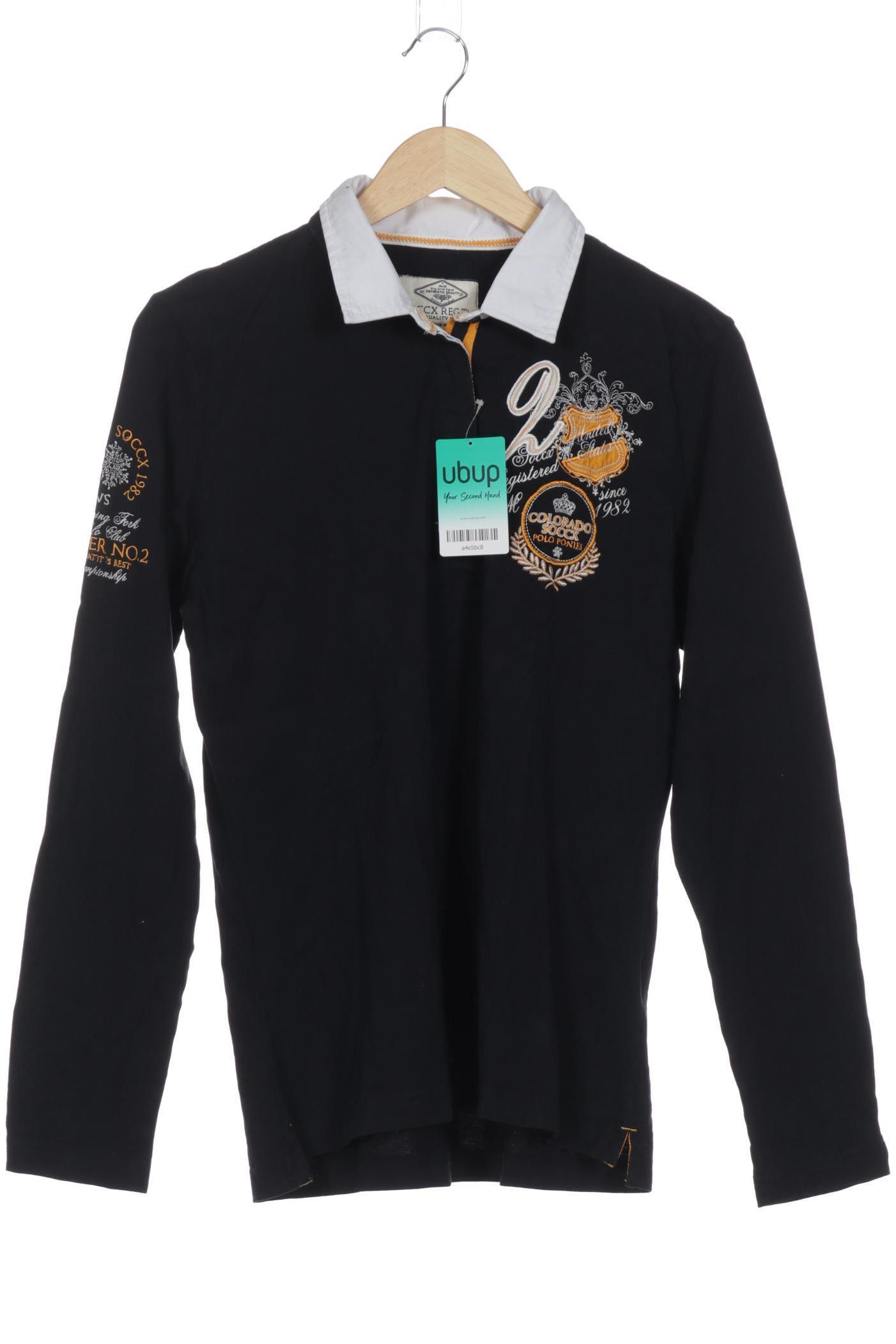 

Soccx Damen Poloshirt, blau, Gr.