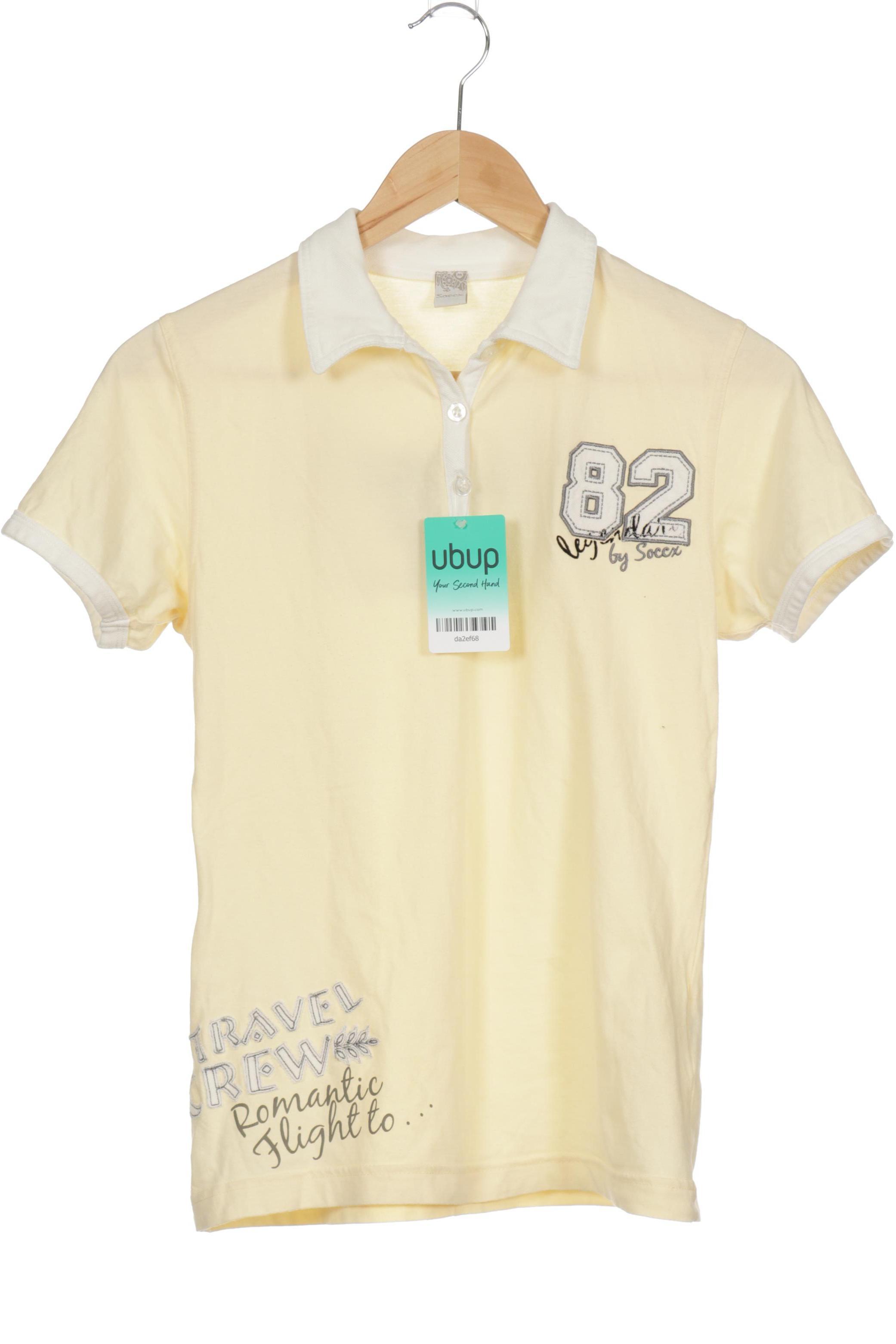 

Soccx Damen Poloshirt, gelb, Gr.