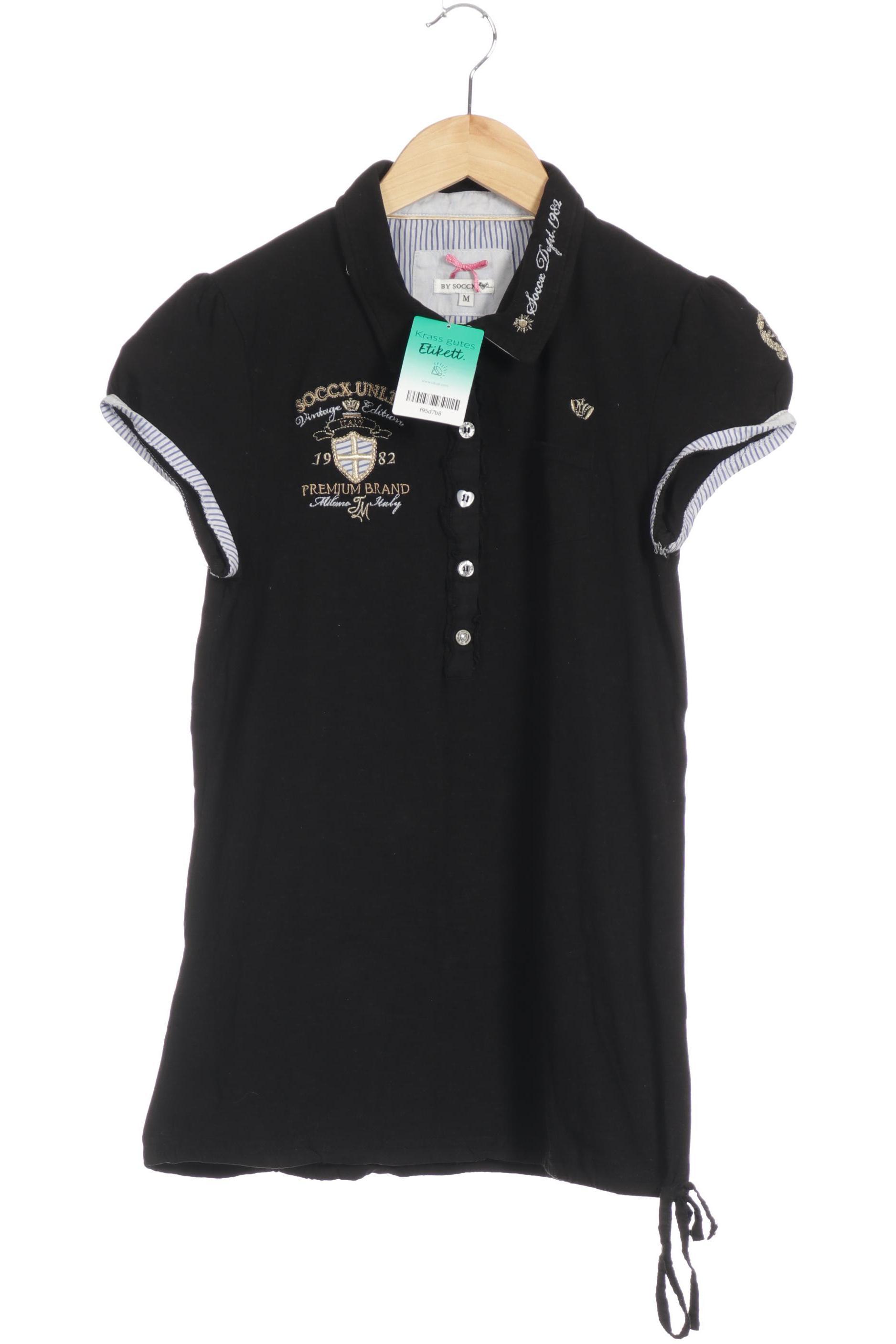 

Soccx Damen Poloshirt, schwarz, Gr.