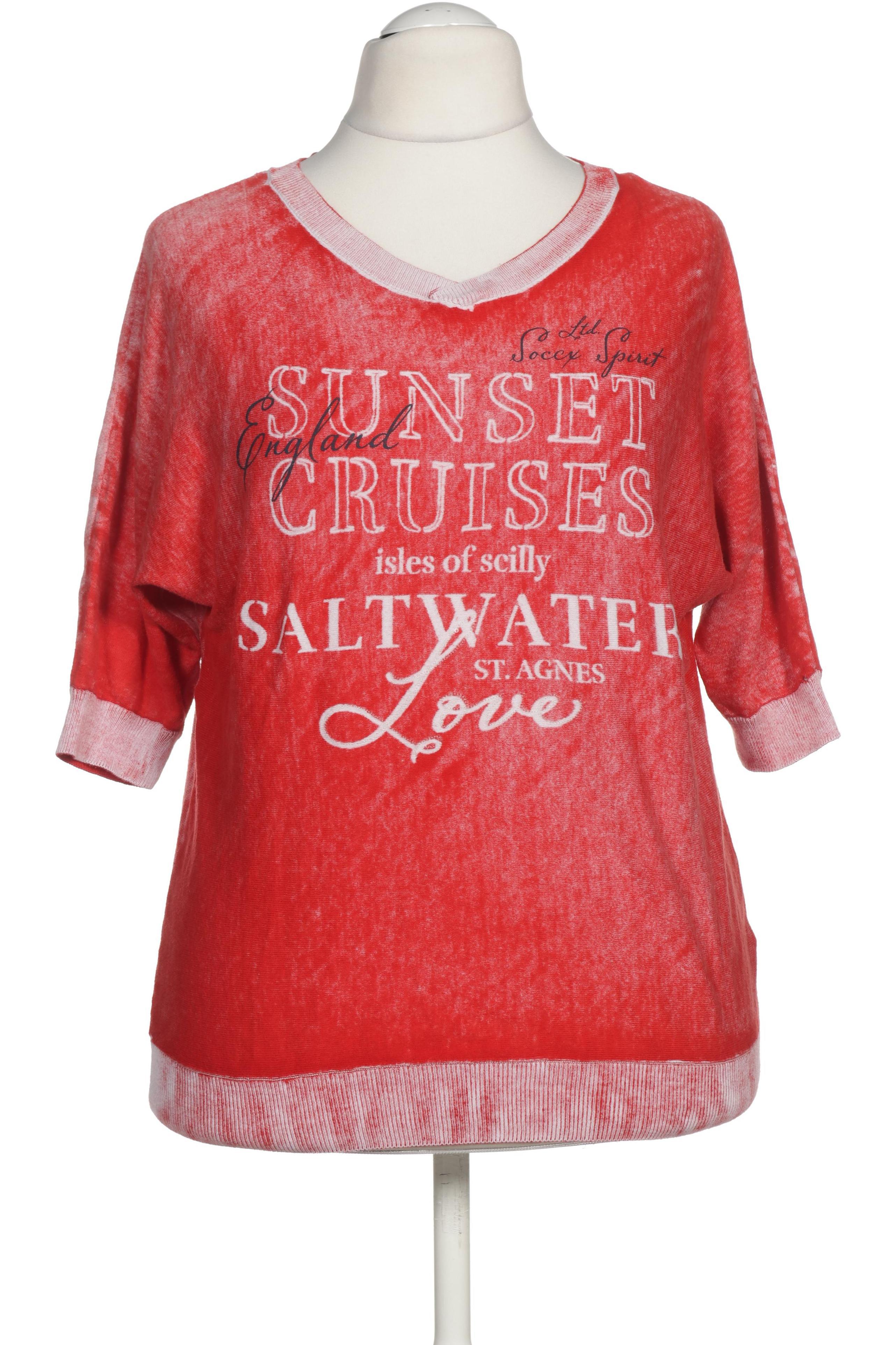 

Soccx Damen Pullover, rot, Gr. 38