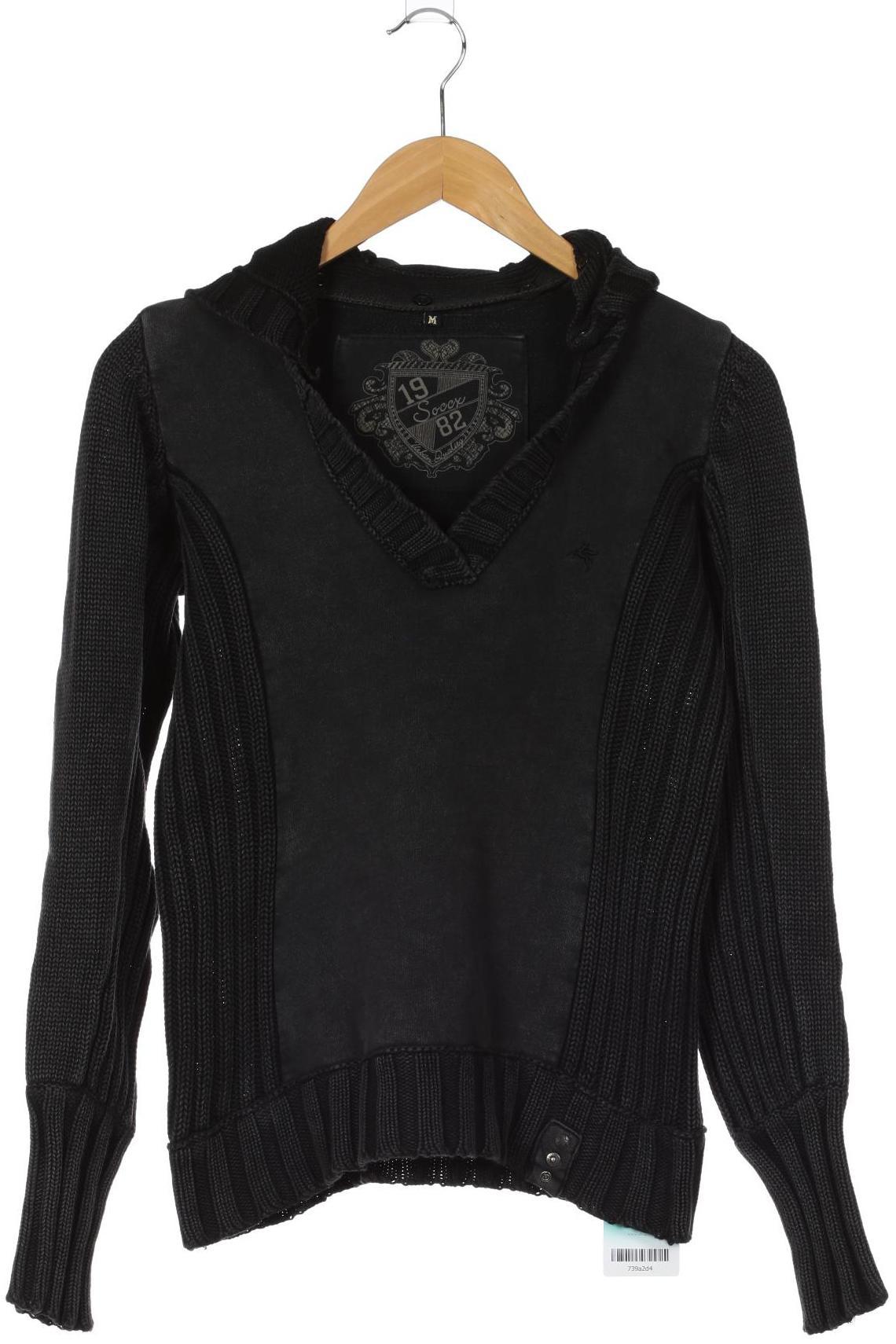 

Soccx Damen Pullover, schwarz, Gr.