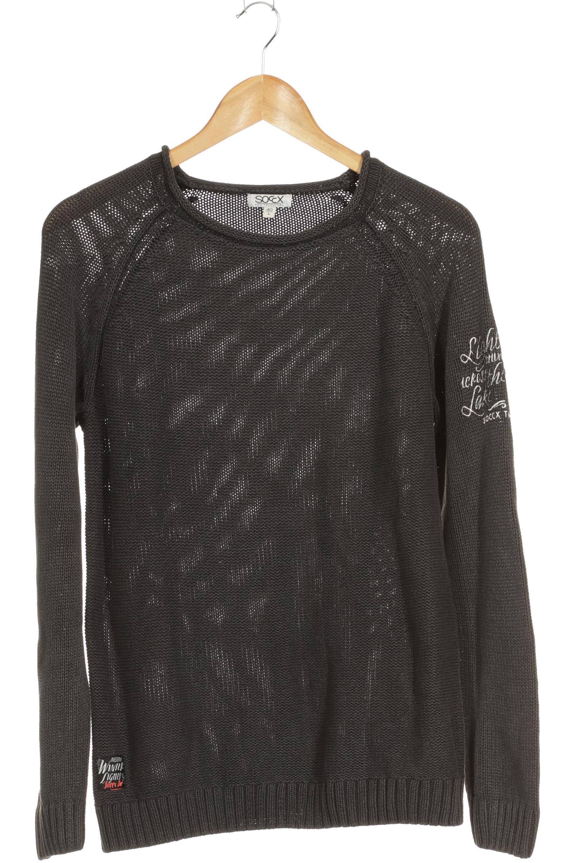 

Soccx Damen Pullover, grau, Gr. 40