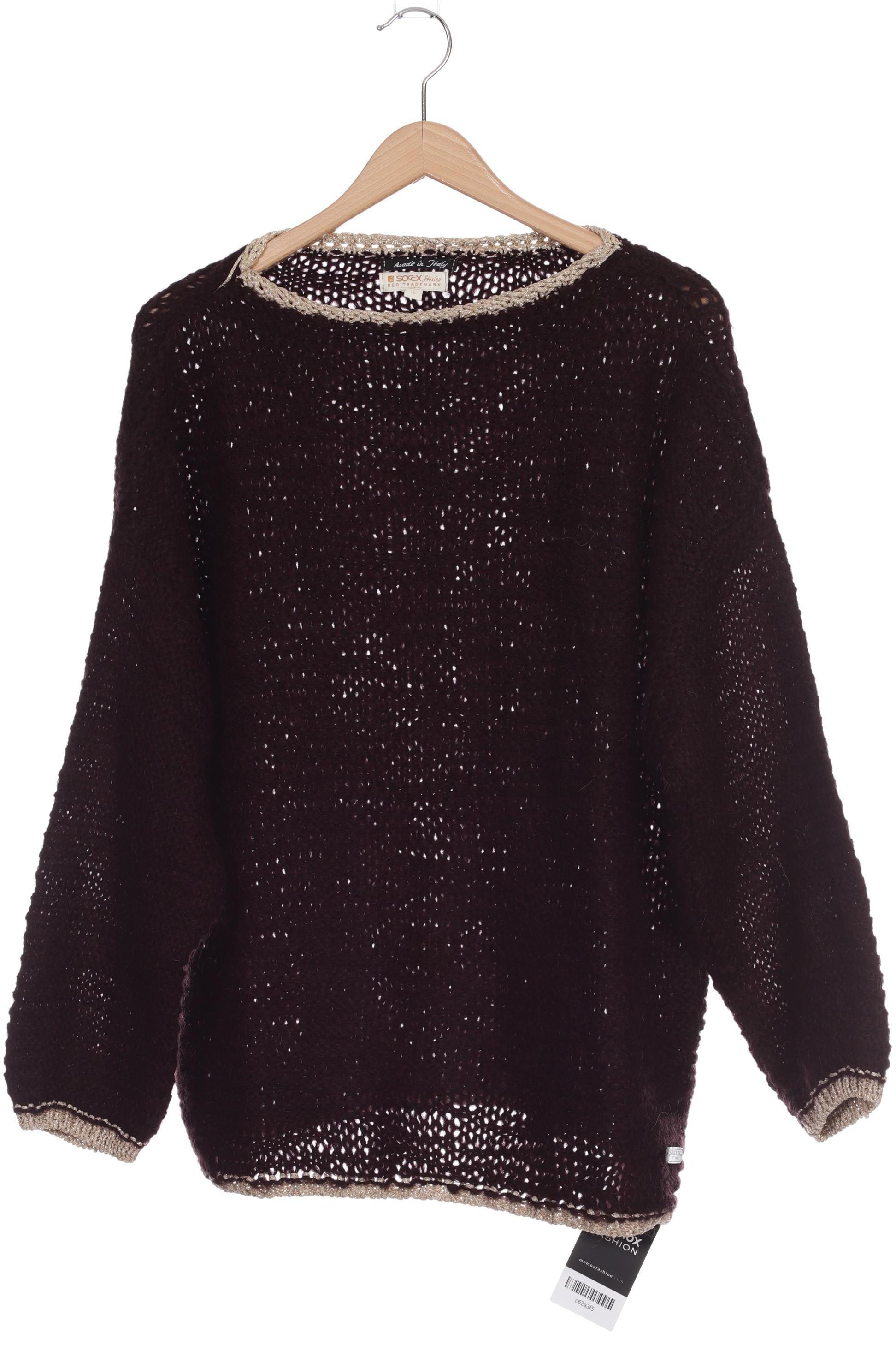 

Soccx Damen Pullover, braun, Gr.