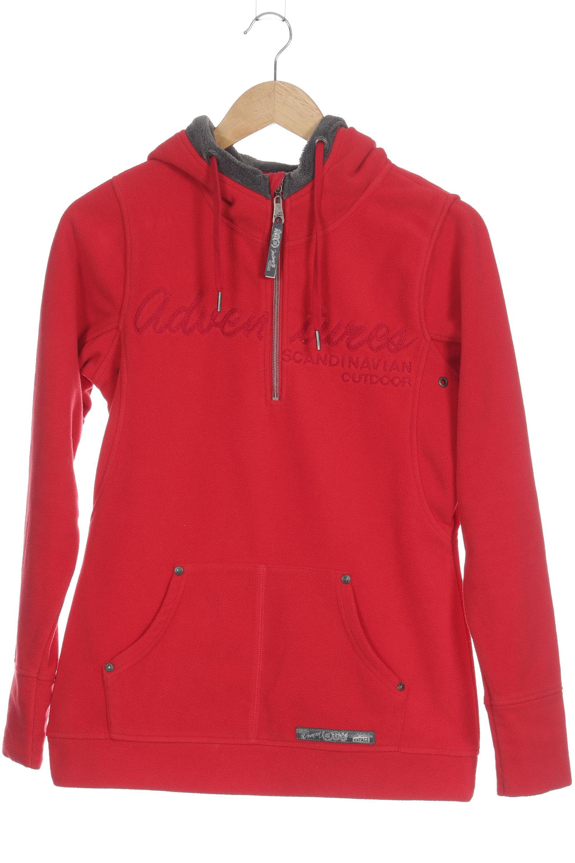 

Soccx Damen Kapuzenpullover, rot, Gr.