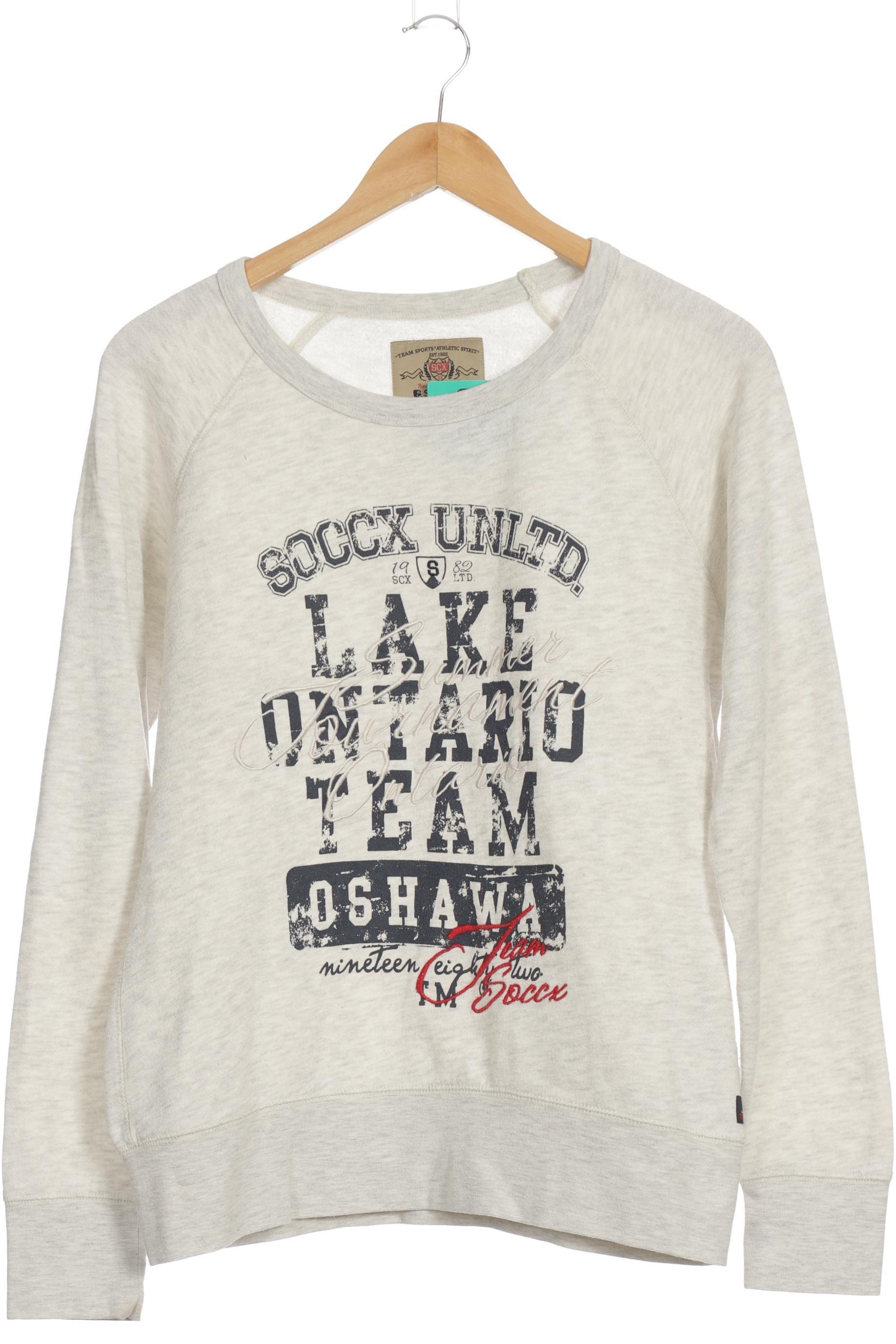 

Soccx Damen Sweatshirt, grau, Gr.