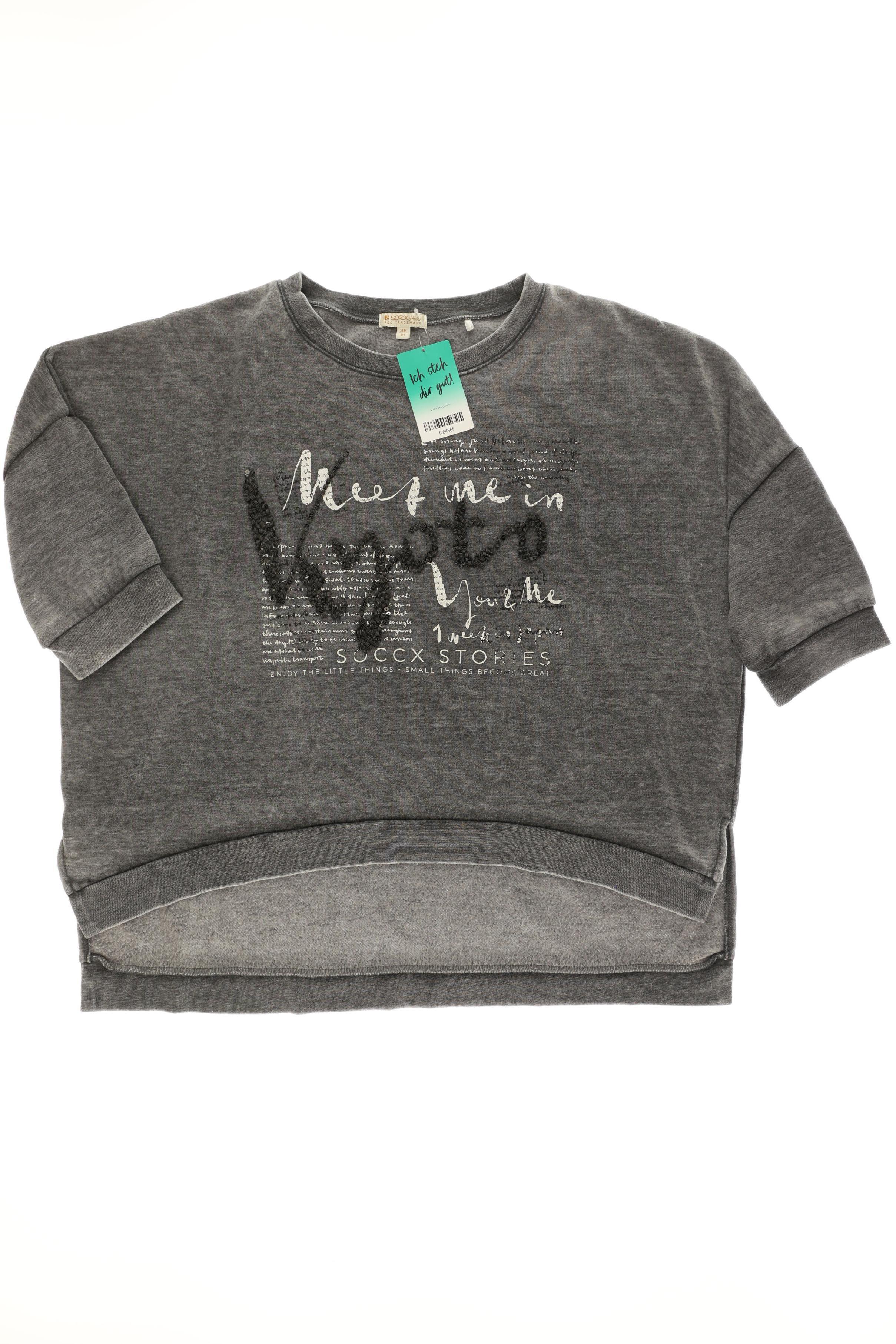 

Soccx Damen Pullover, grau, Gr.