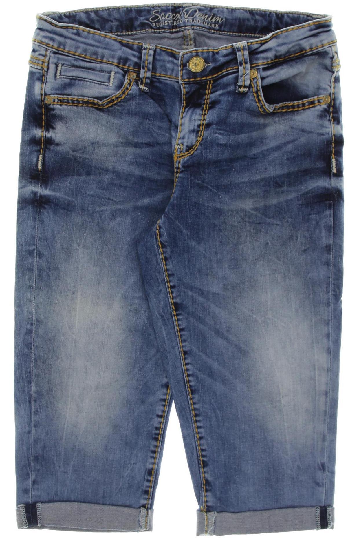 

Soccx Damen Shorts, blau, Gr. 27