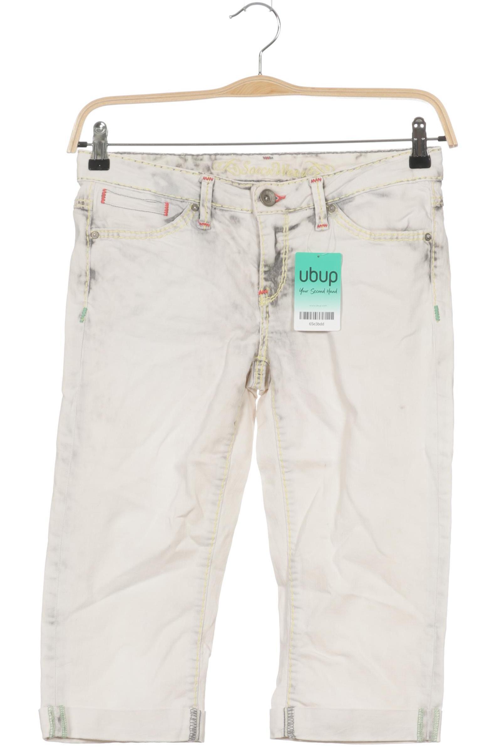 

Soccx Damen Shorts, weiß, Gr. 30