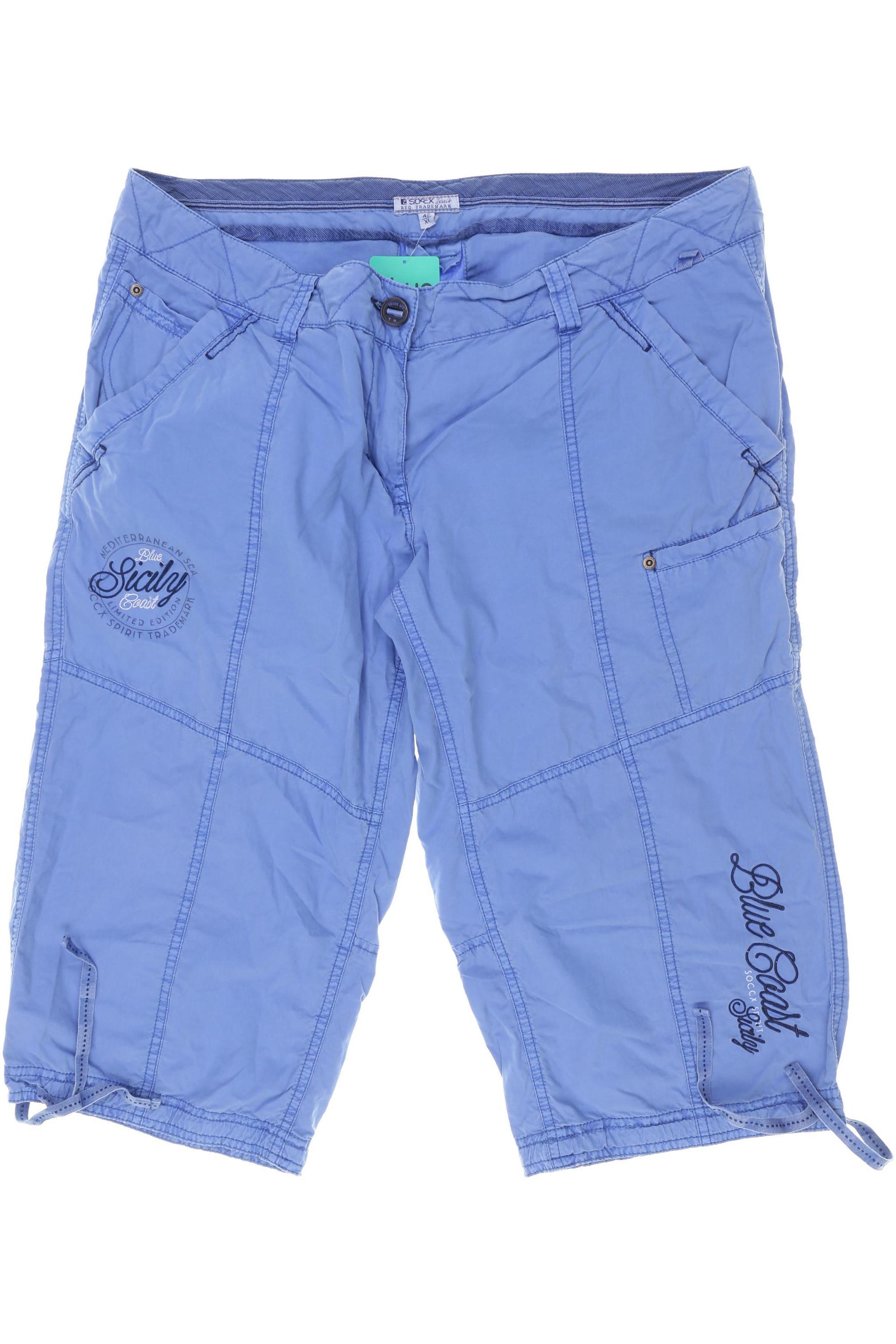 

Soccx Damen Shorts, blau, Gr. 42
