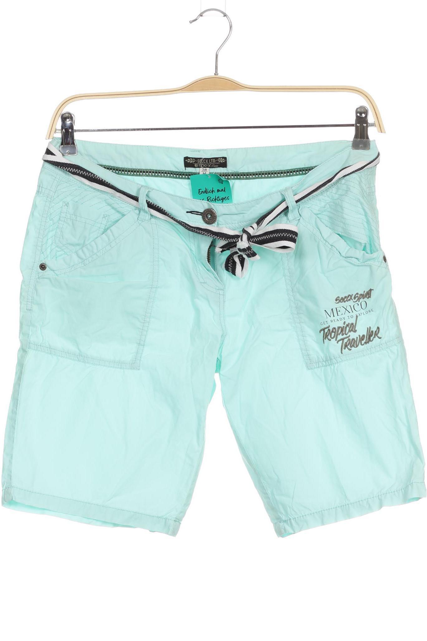

Soccx Damen Shorts, türkis, Gr. 38