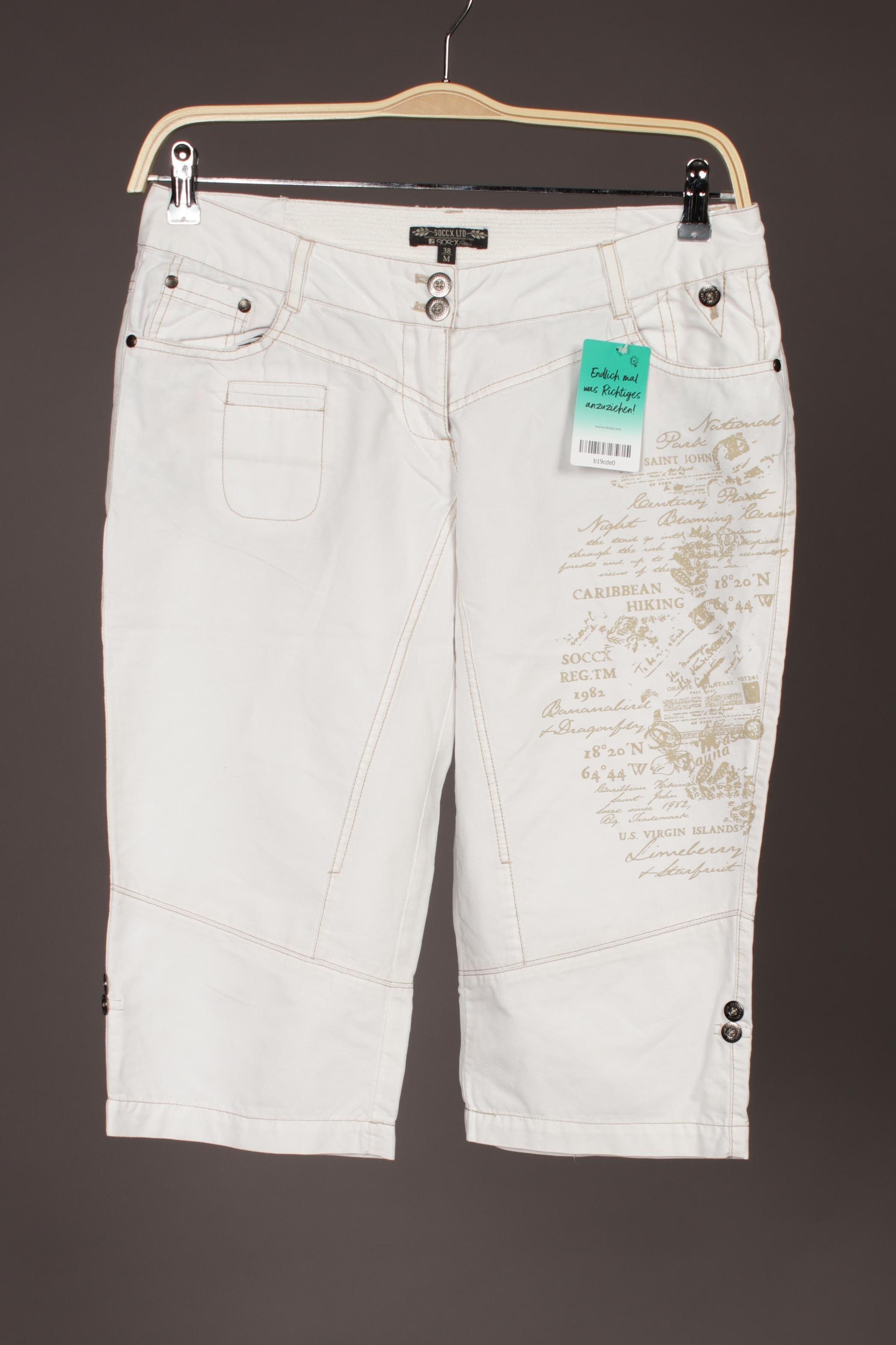 

Soccx Damen Shorts, weiß, Gr.