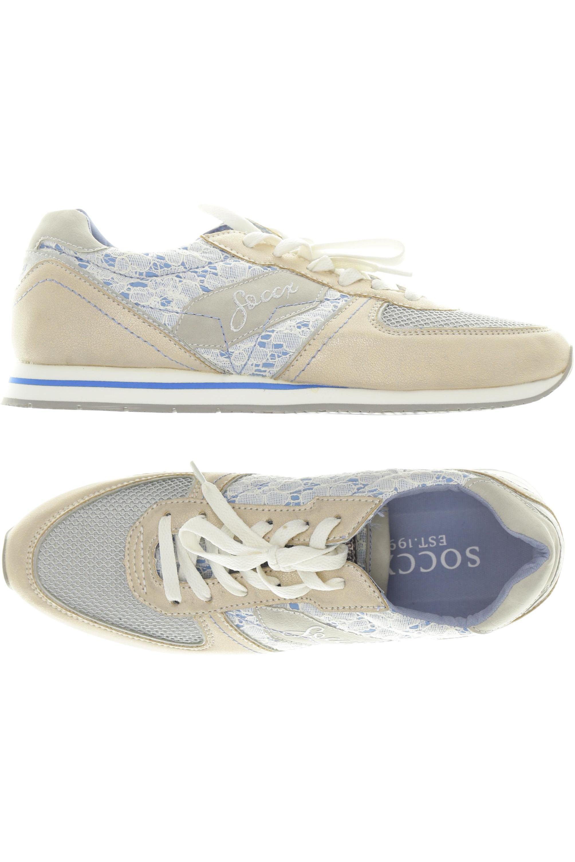 

Soccx Damen Sneakers, beige, Gr. 41