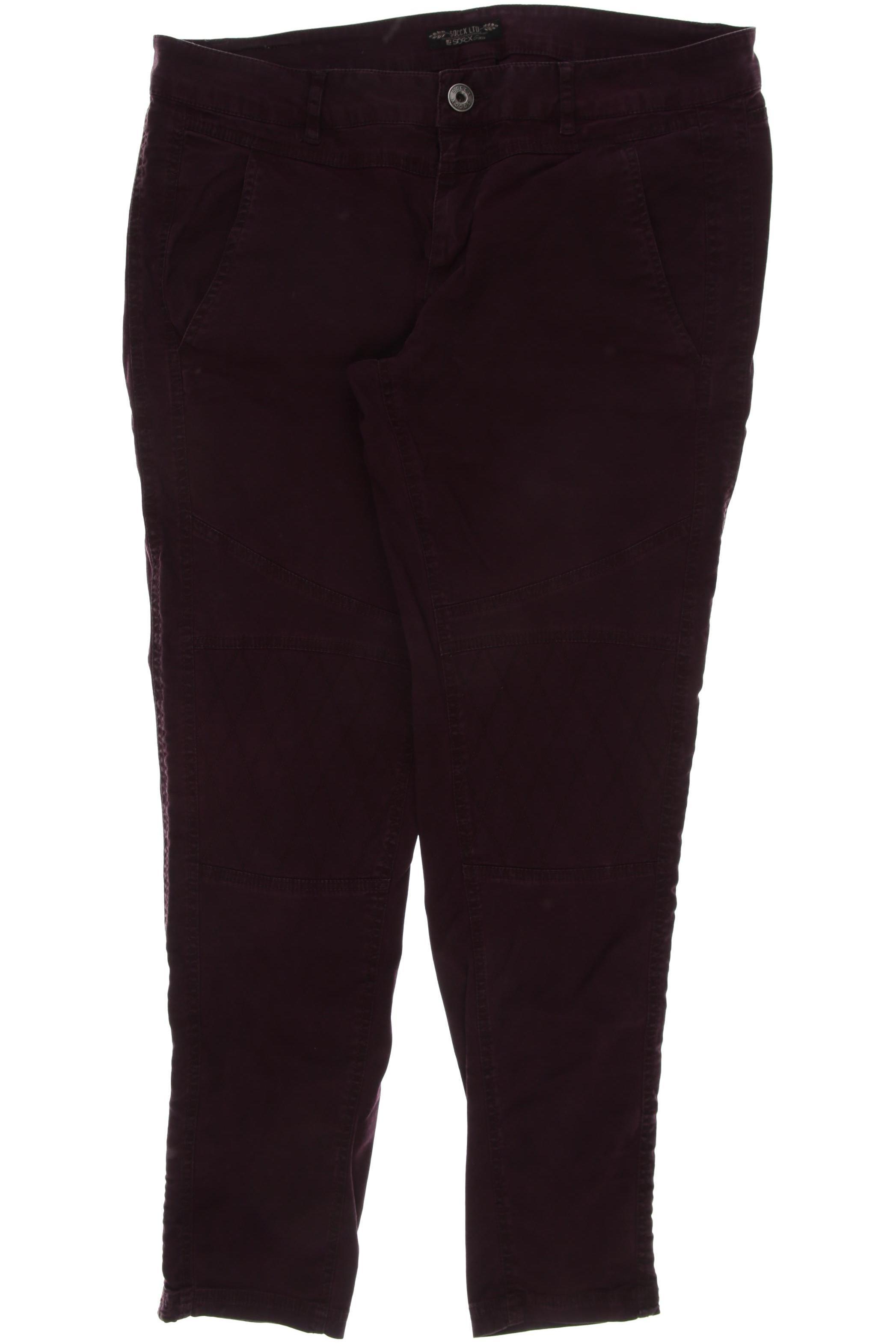 

Soccx Damen Stoffhose, lila, Gr. 31