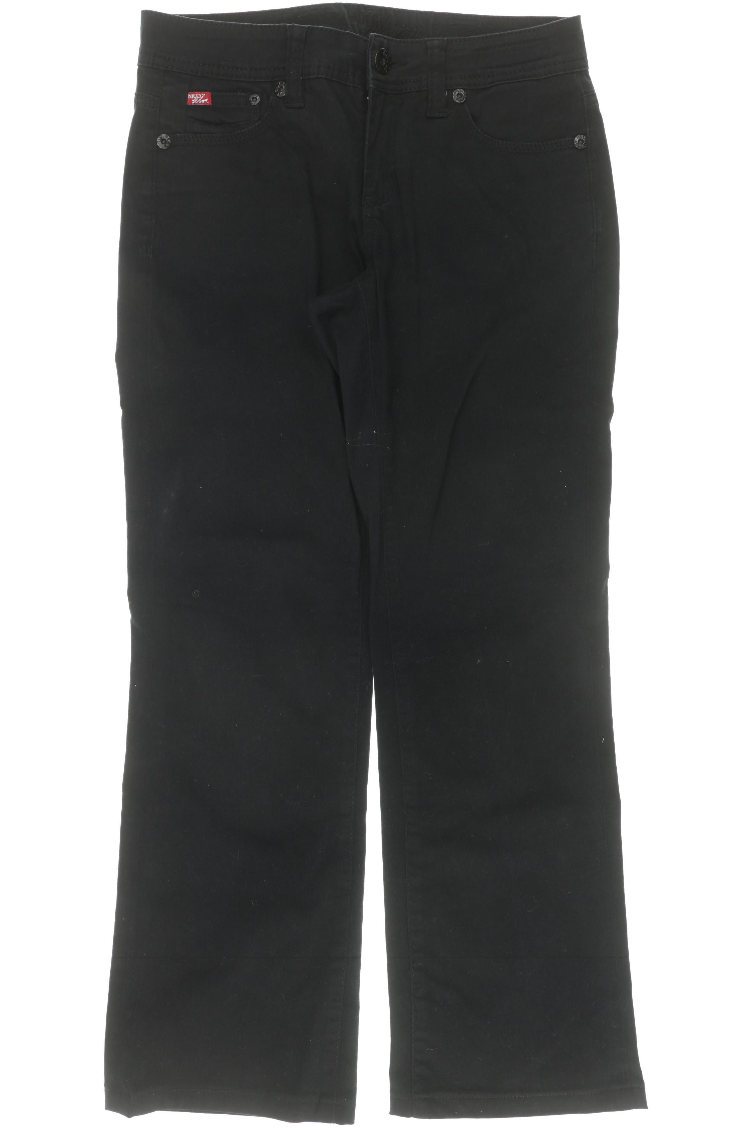 

Soccx Damen Stoffhose, schwarz, Gr. 36