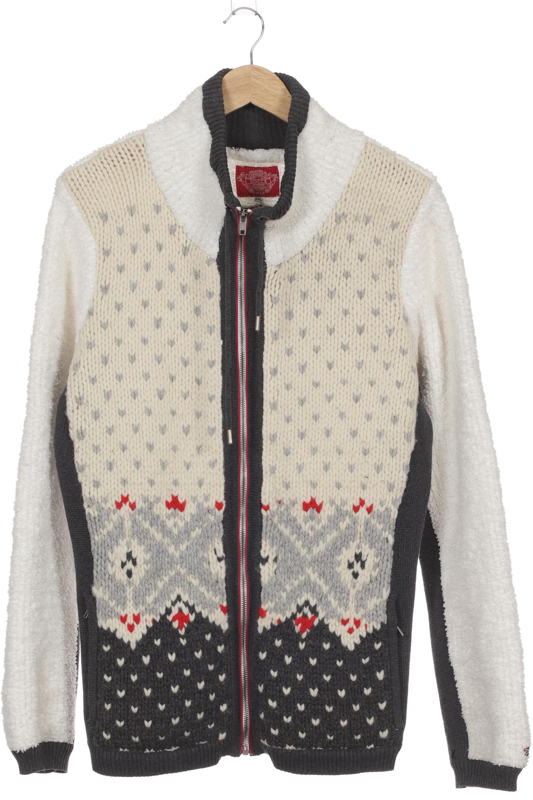 

Soccx Damen Strickjacke, beige, Gr.