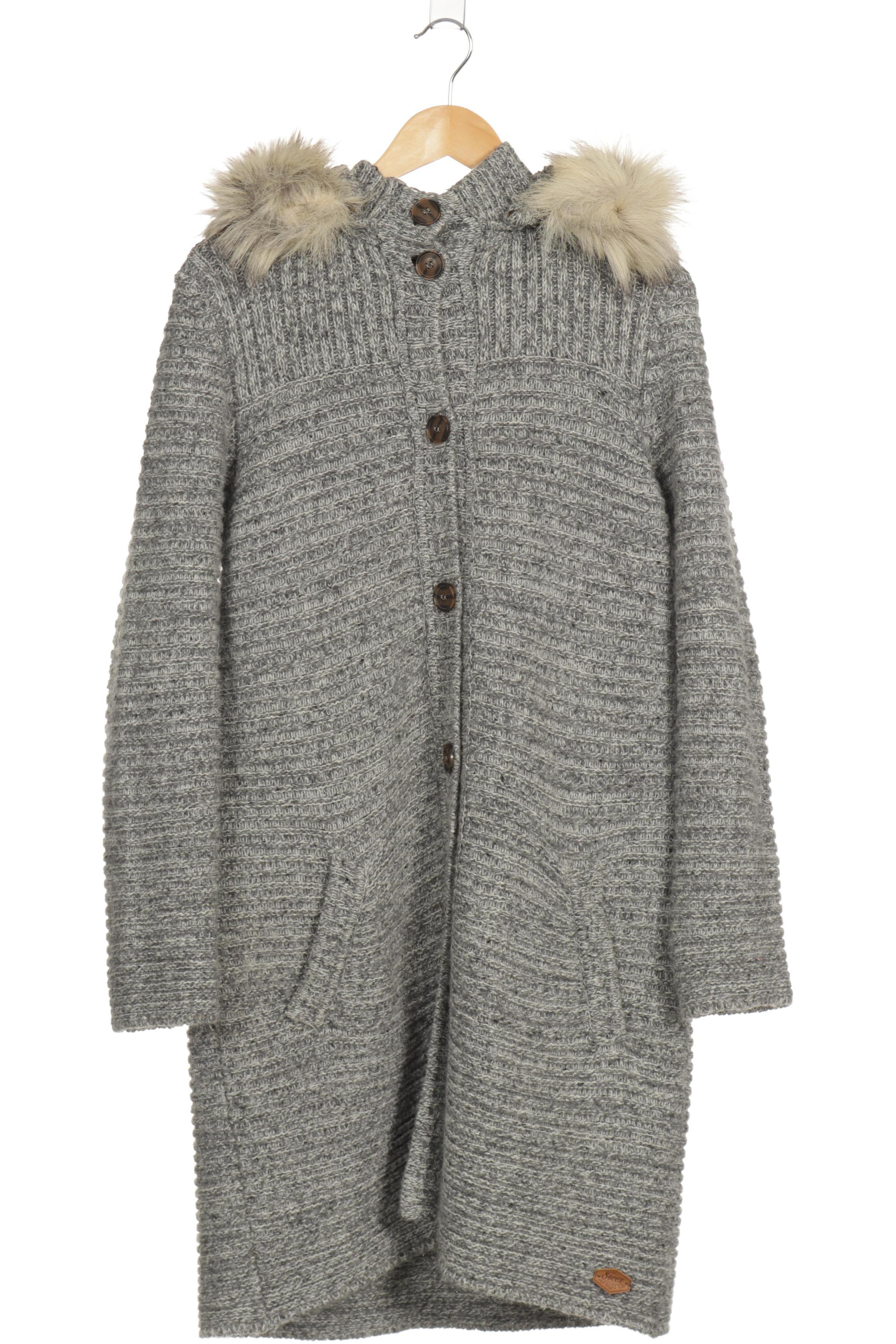 

Soccx Damen Strickjacke, grau, Gr. 42