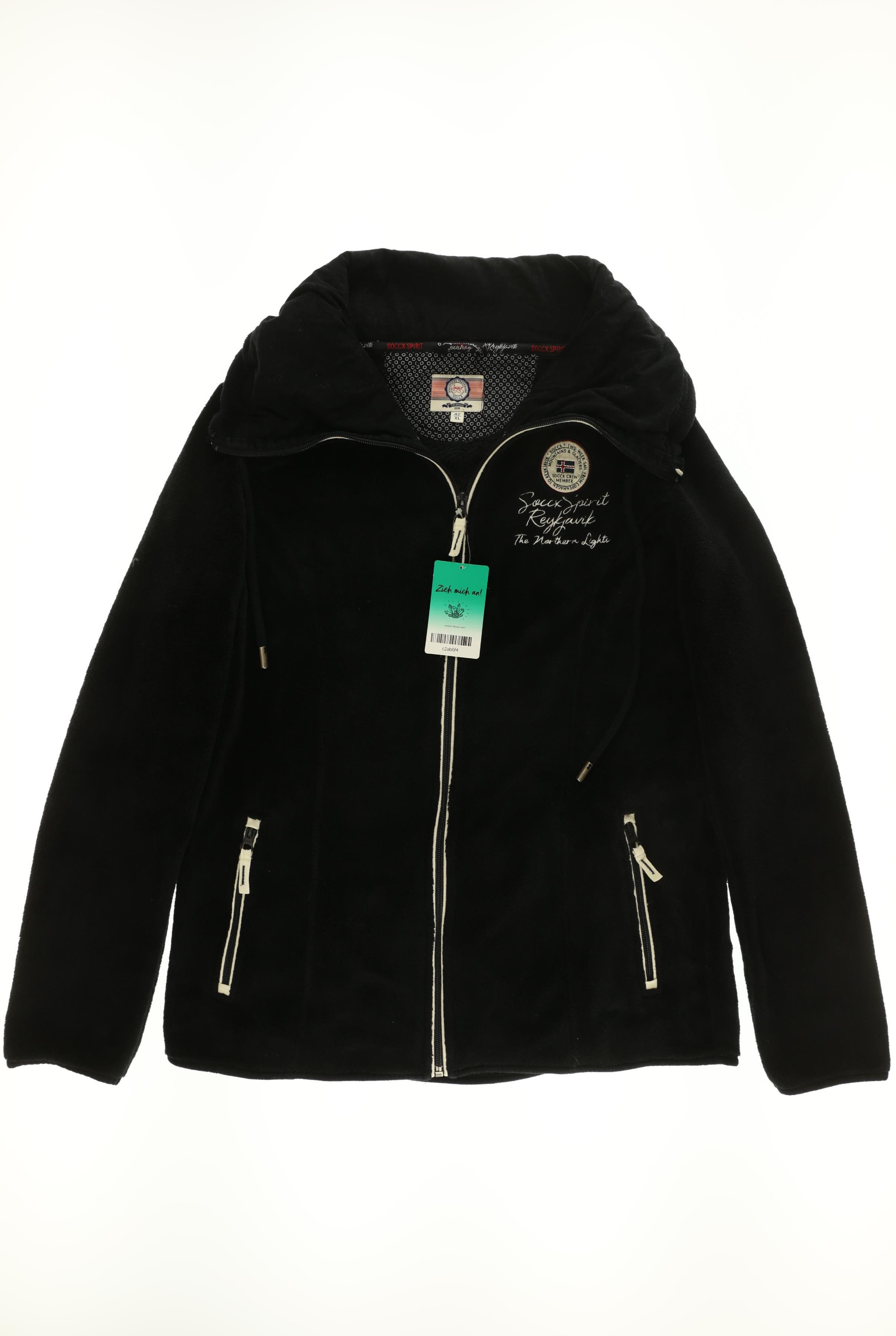 

Soccx Damen Strickjacke, schwarz, Gr.