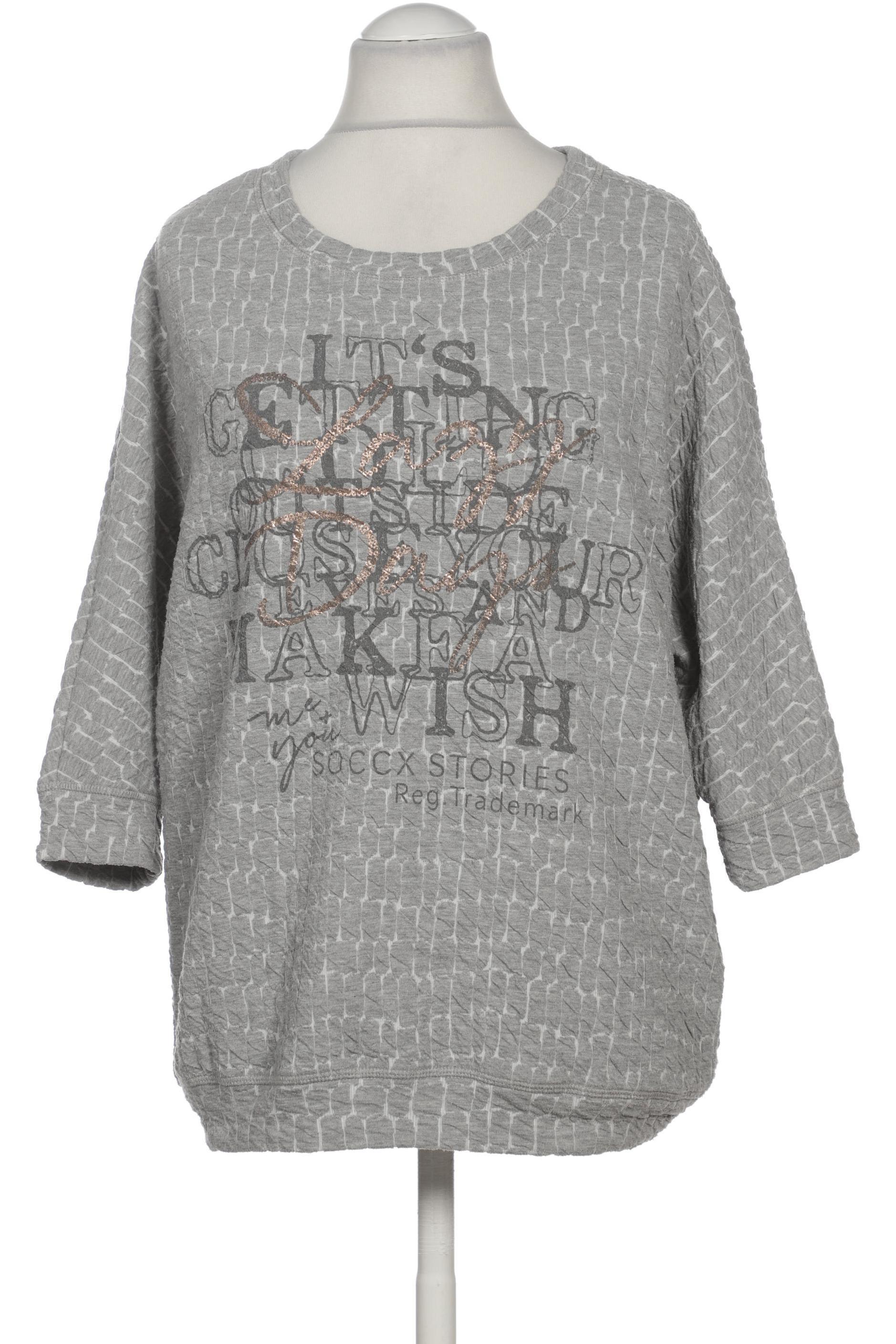 

Soccx Damen Sweatshirt, grau, Gr.