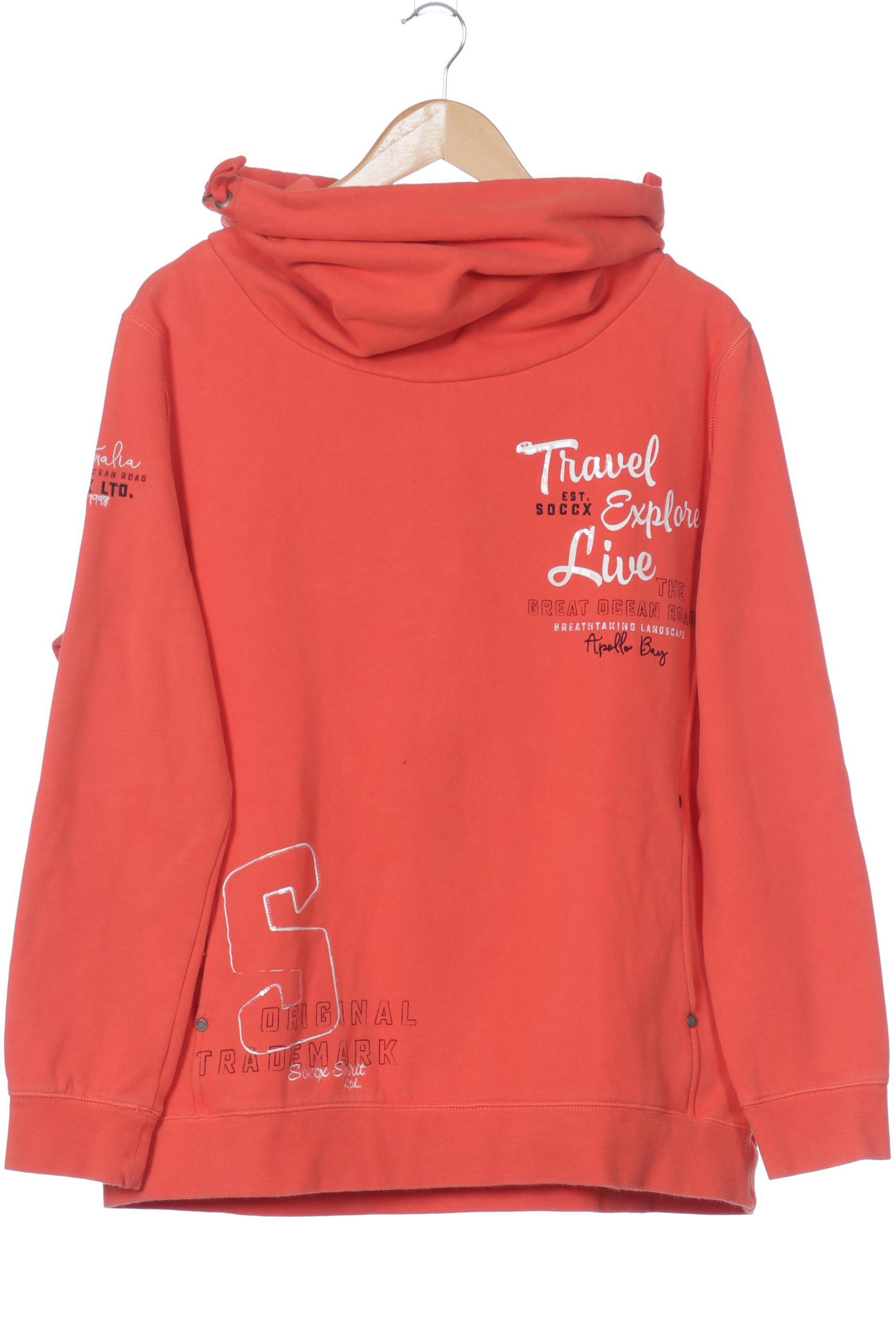 

Soccx Damen Sweatshirt, orange, Gr.