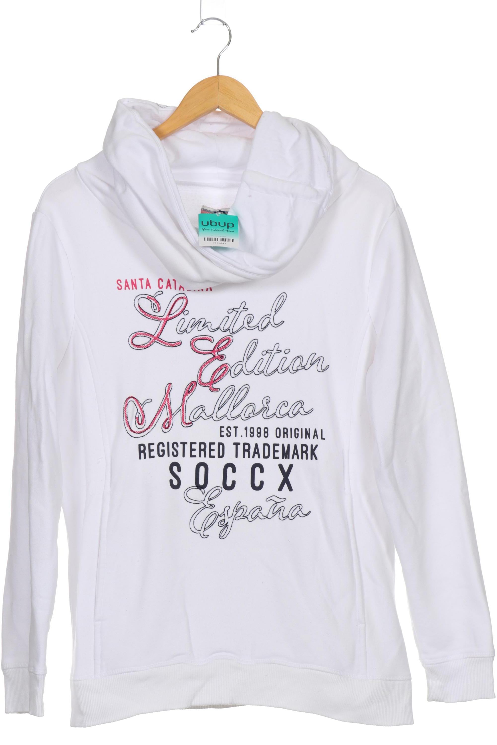 

Soccx Damen Sweatshirt, weiß, Gr.