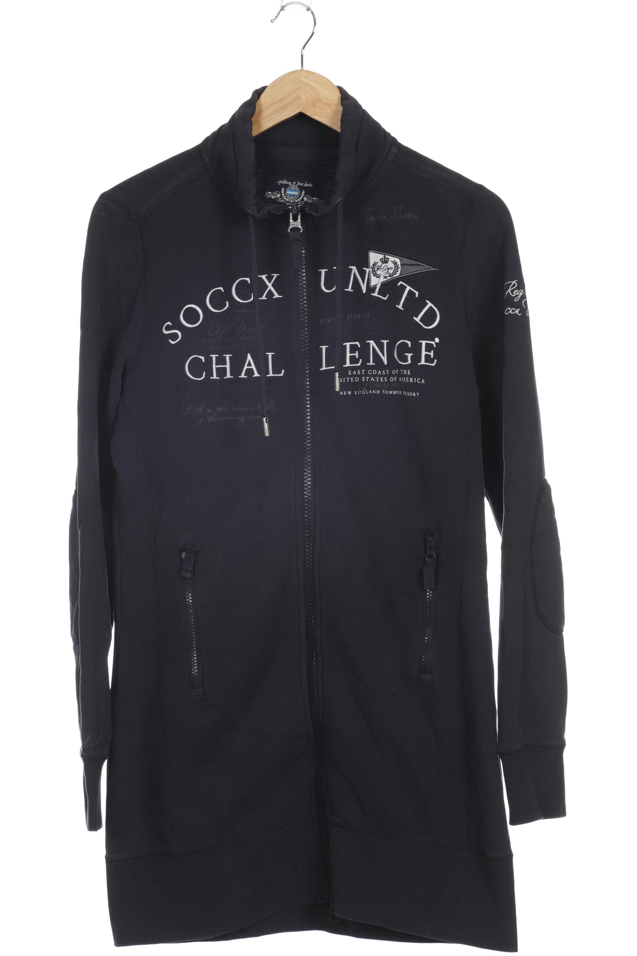 

Soccx Damen Strickjacke, blau, Gr.