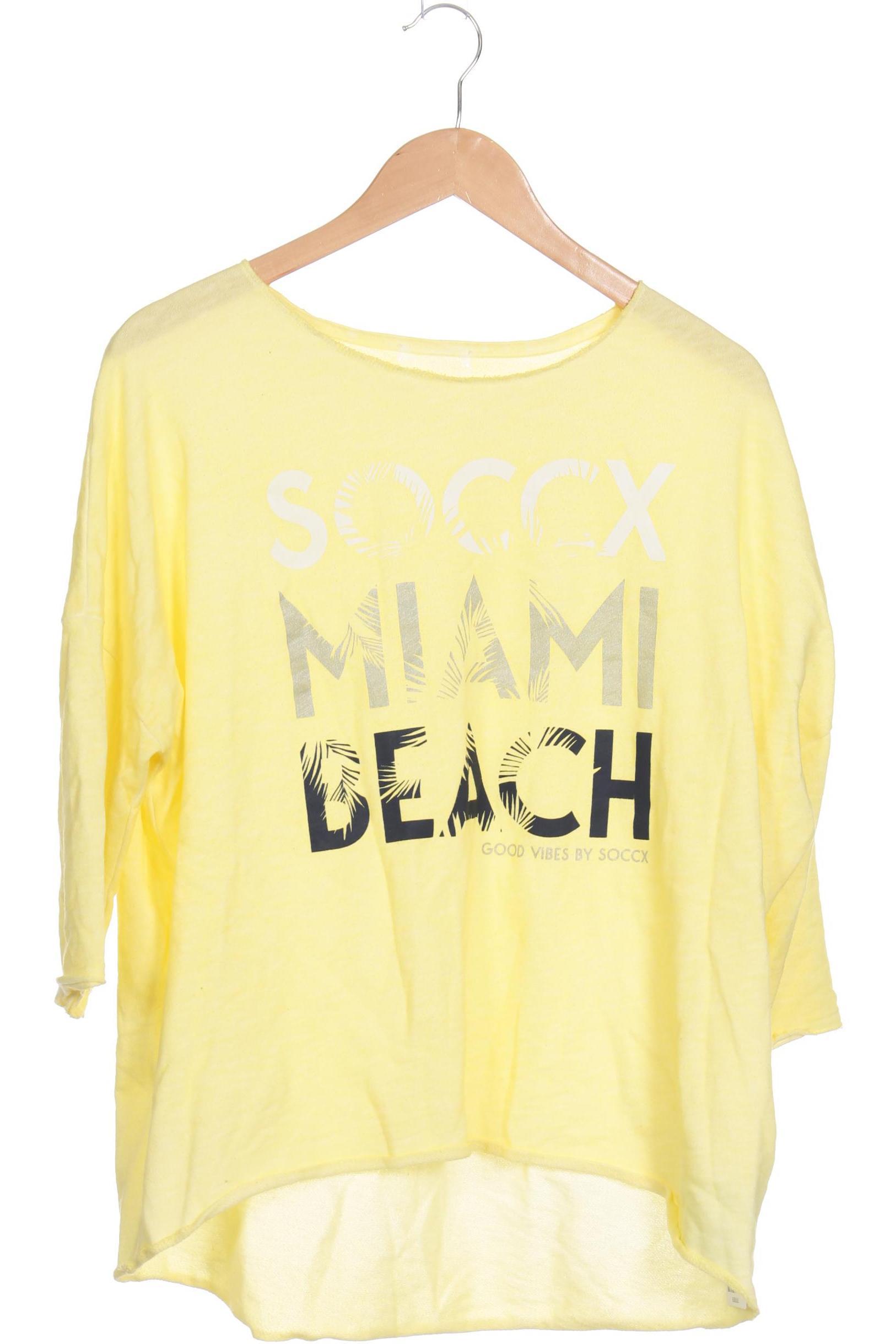 

Soccx Damen Sweatshirt, gelb, Gr.