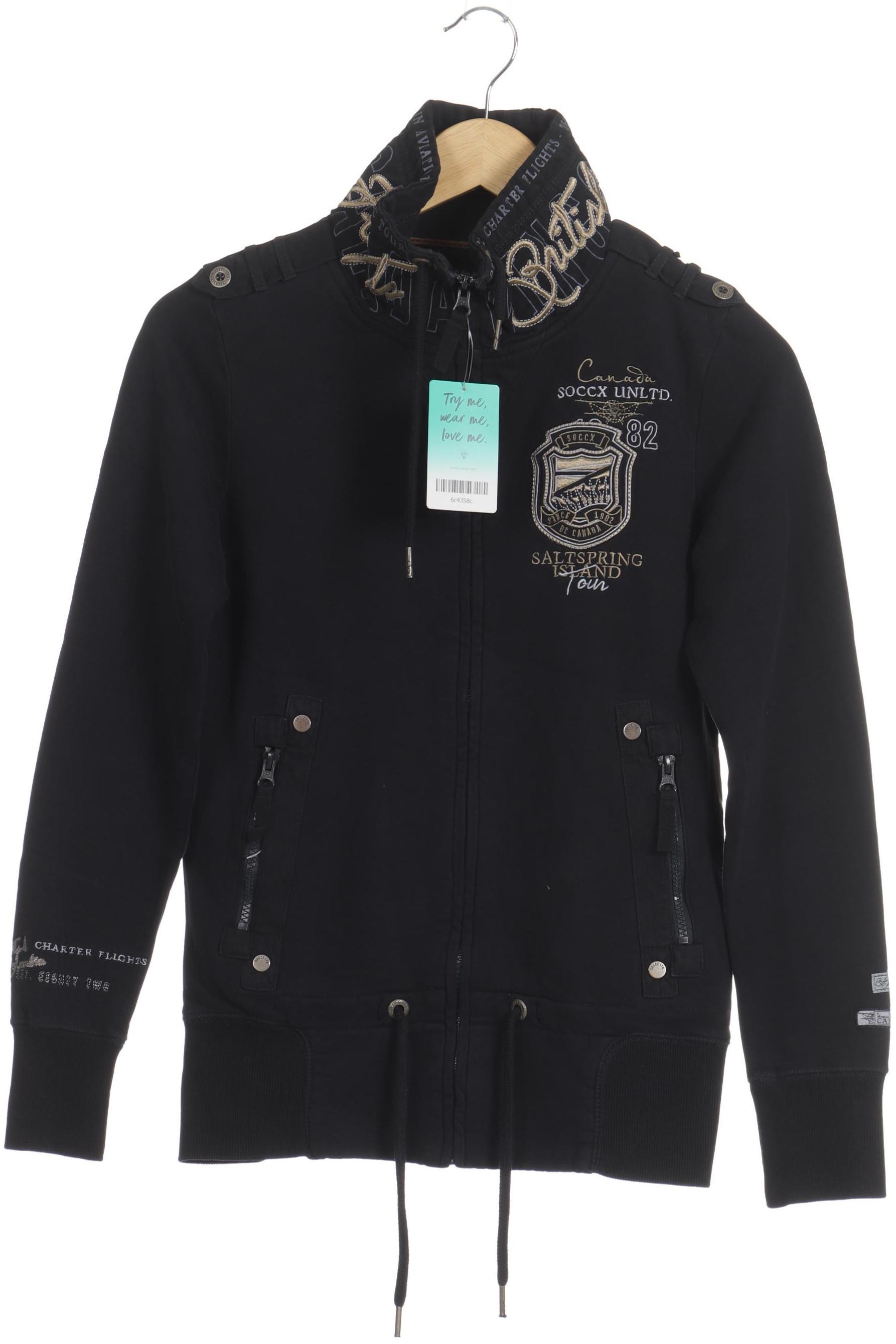 

Soccx Damen Sweatshirt, blau, Gr.