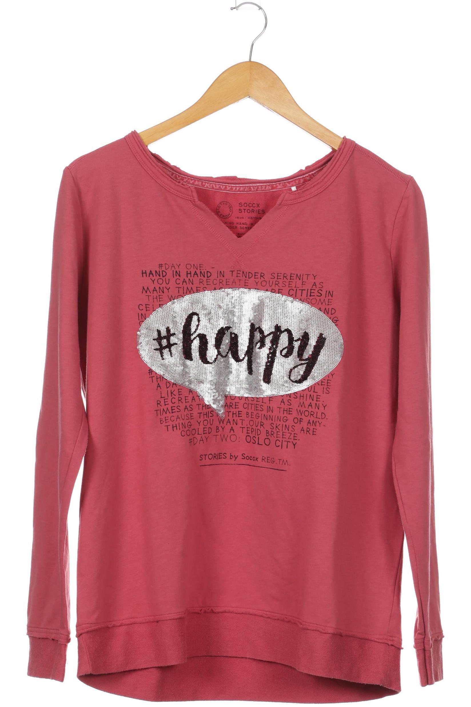 

Soccx Damen Sweatshirt, pink, Gr.