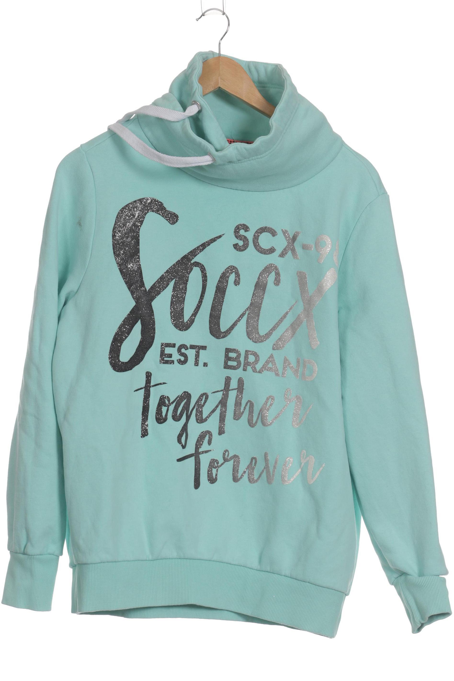 

Soccx Damen Sweatshirt, türkis, Gr.