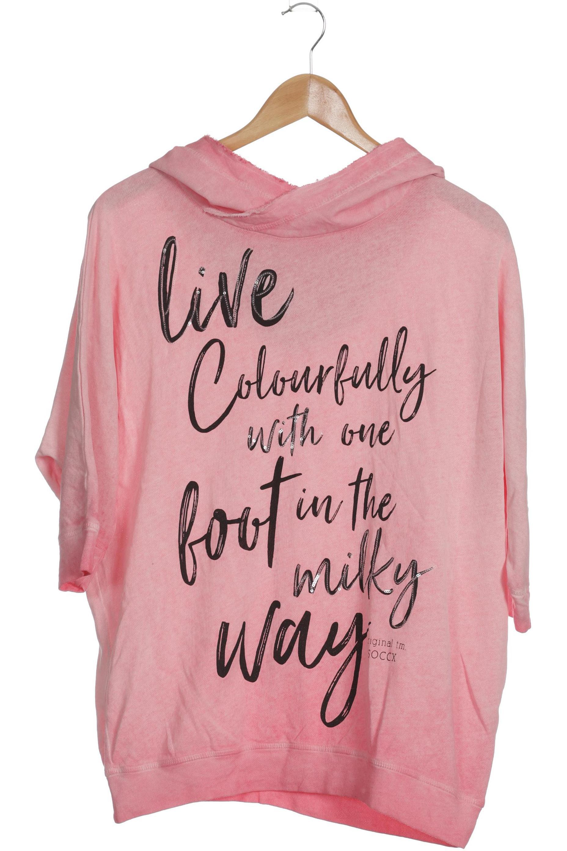

Soccx Damen Sweatshirt, pink, Gr.