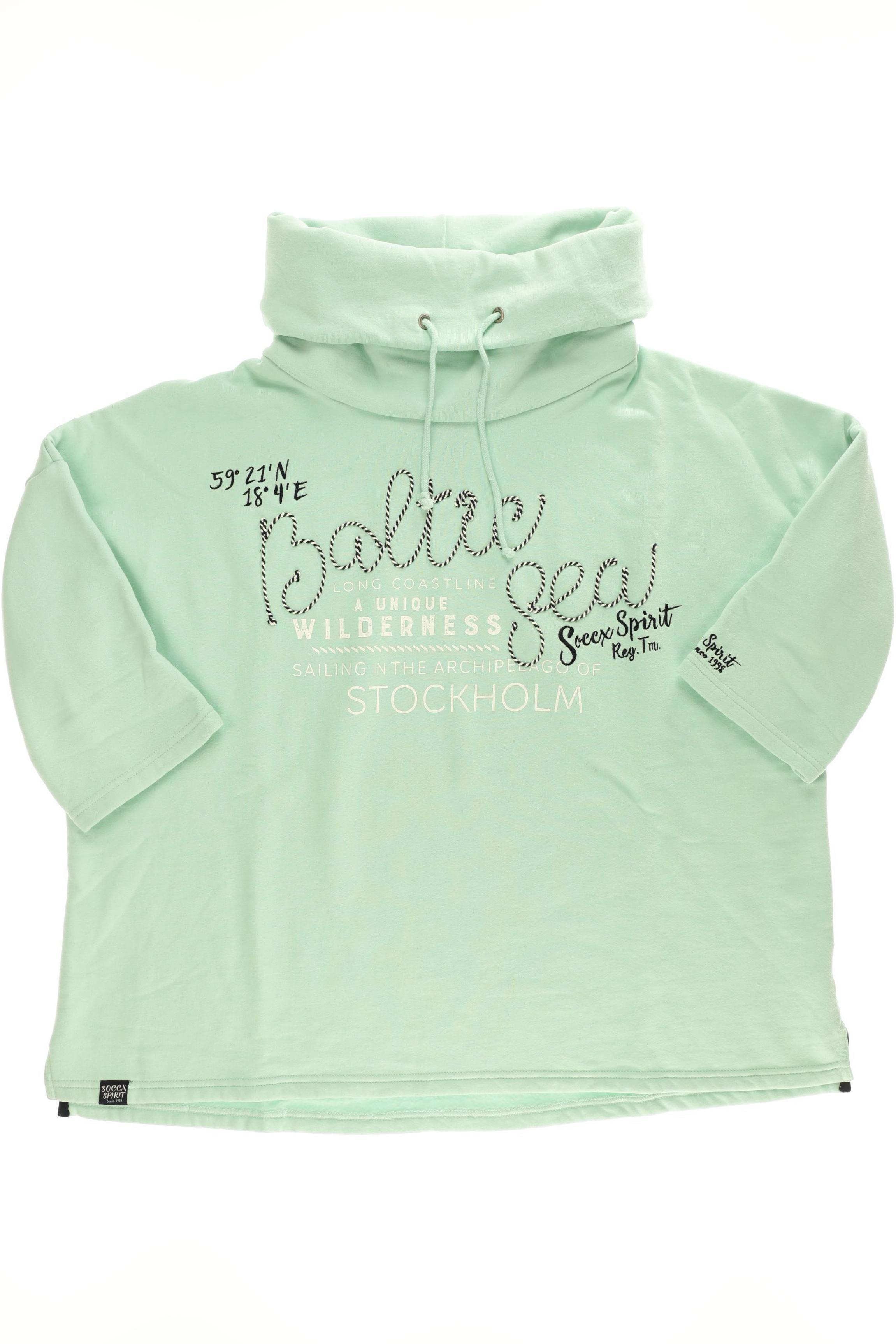 

Soccx Damen Sweatshirt, grün, Gr. 44