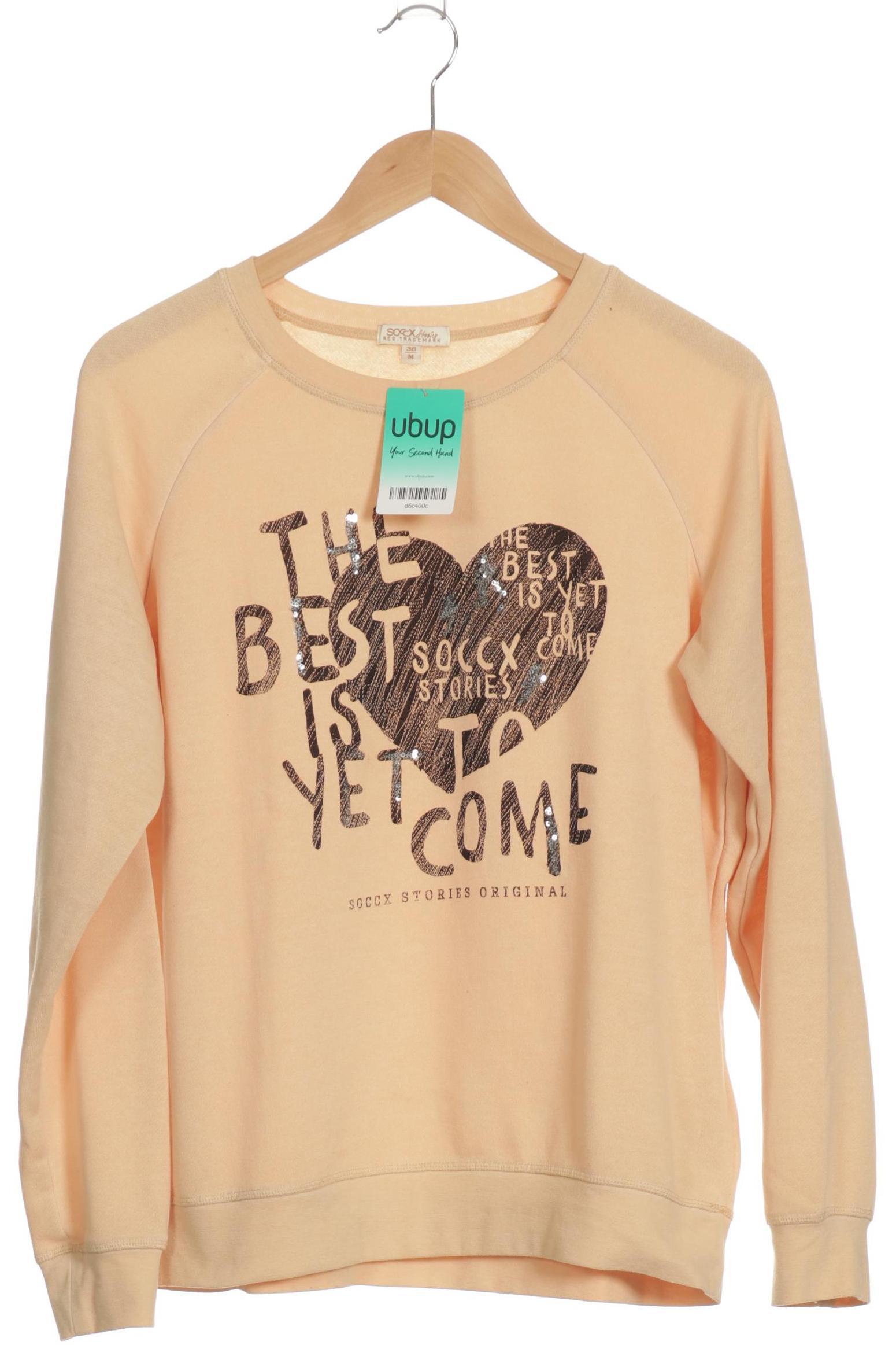 

Soccx Damen Sweatshirt, orange, Gr.