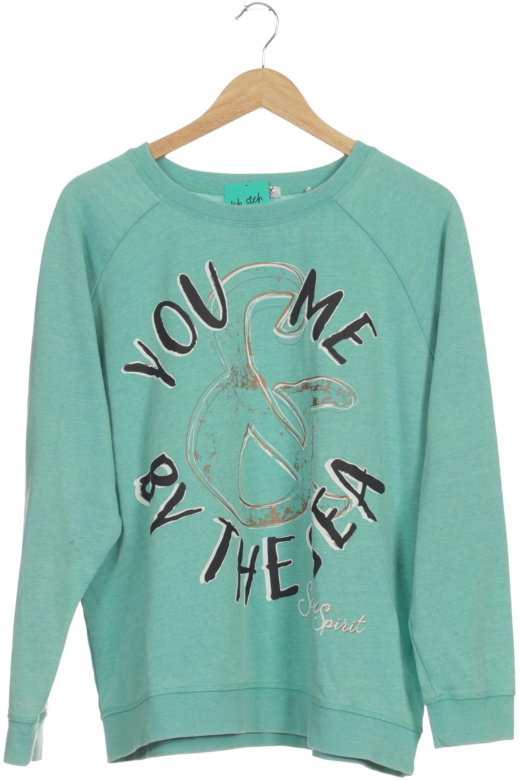 

Soccx Damen Sweatshirt, türkis, Gr.