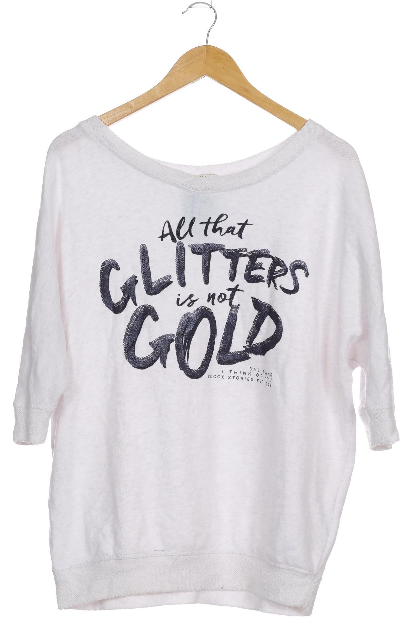 

Soccx Damen Sweatshirt, weiß, Gr.