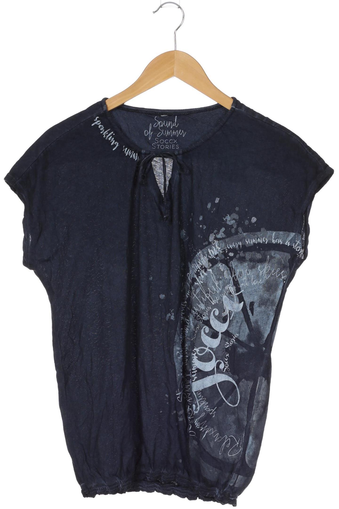 

Soccx Damen T-Shirt, grau, Gr.